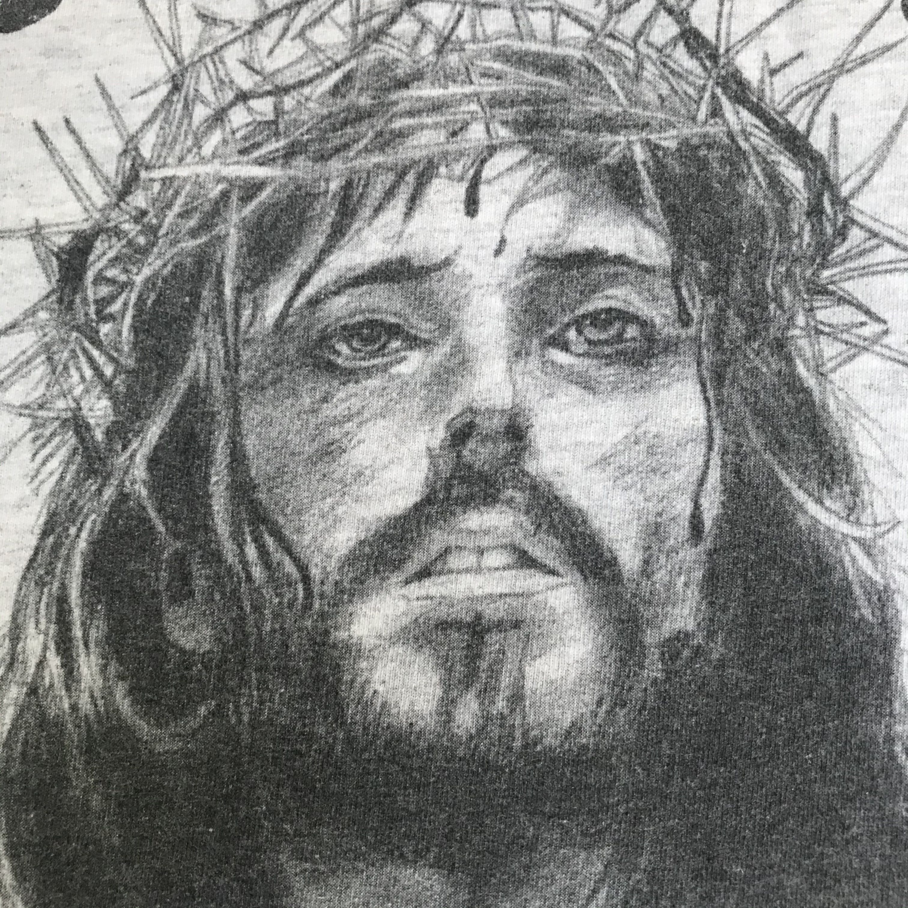 Vintage Vintage Y2K Jesus God Holy Bible Promo Tee Size US L / EU 52-54 / 3 - 2 Thumbnail