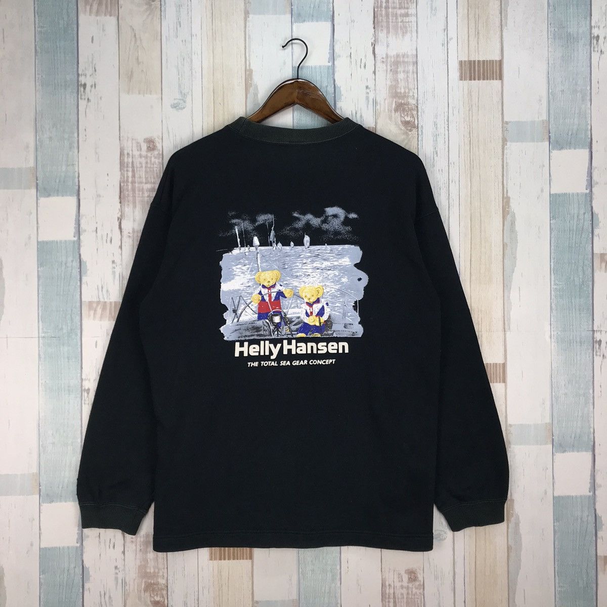 💥RARE💥VINTAGE 90s HELLY HANSEN SWEATSHIRT