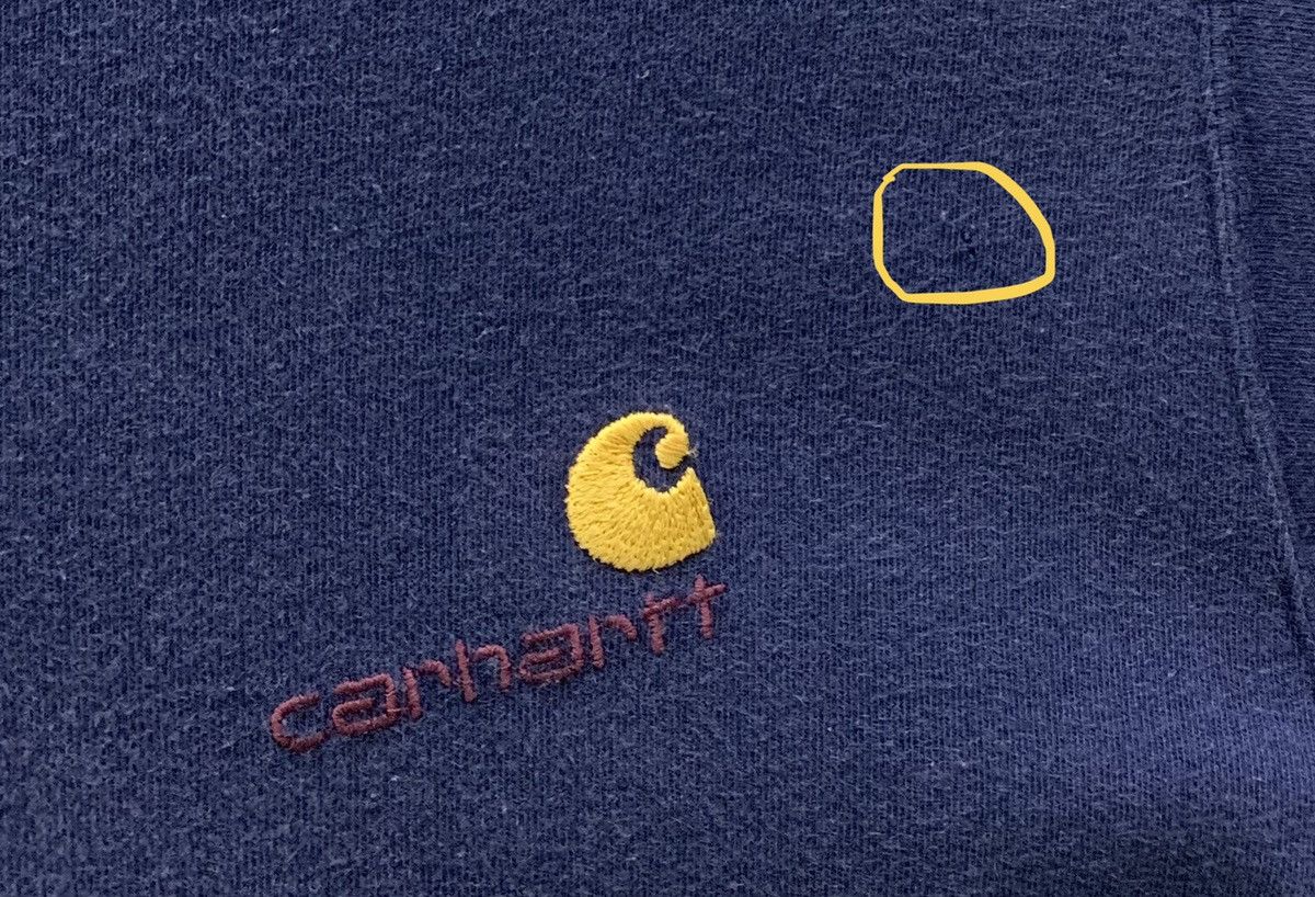 Carhartt Vintage Carhartt Embroidery Small Logo Workwear T-shirts Size US M / EU 48-50 / 2 - 5 Thumbnail