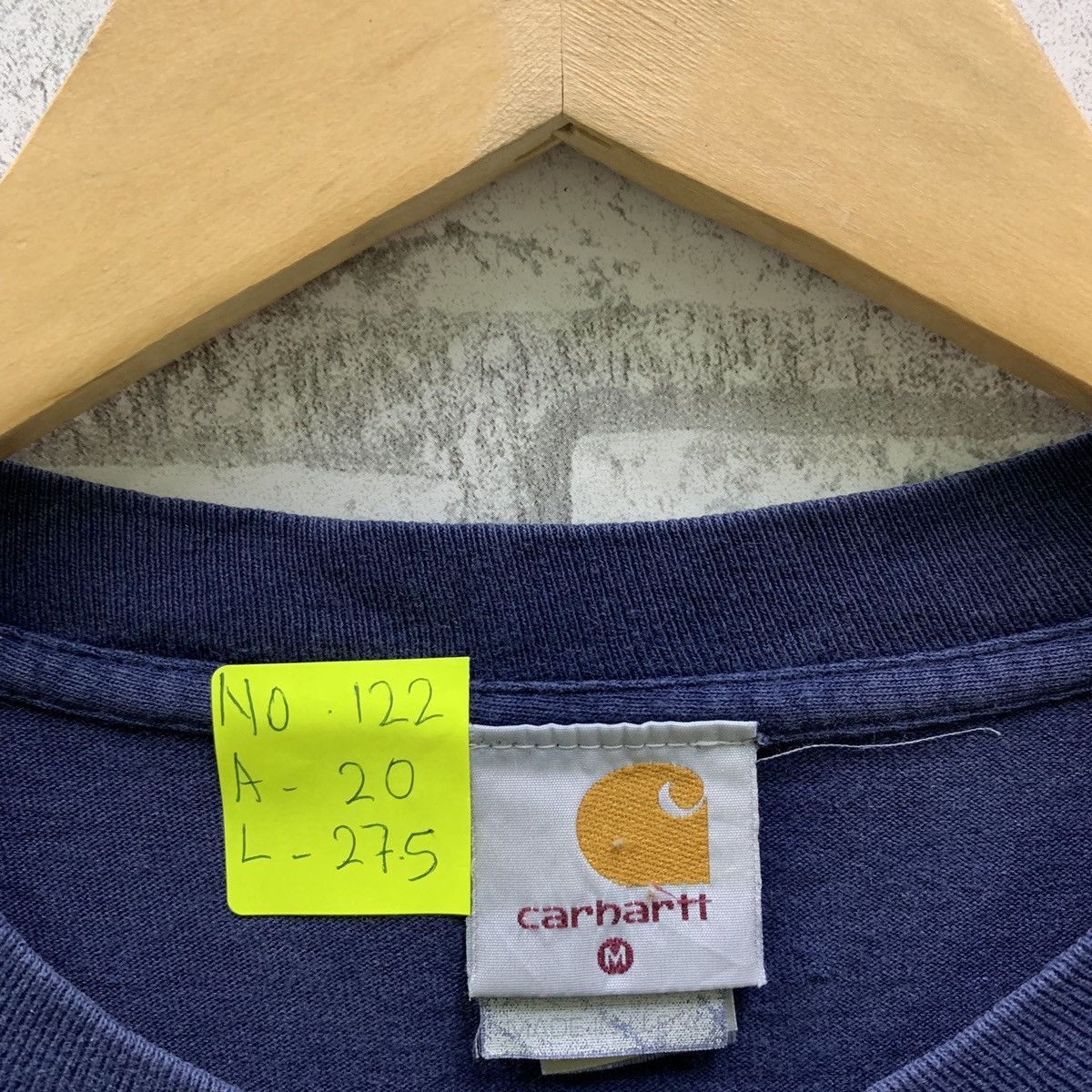 Carhartt Vintage Carhartt Embroidery Small Logo Workwear T-shirts Size US M / EU 48-50 / 2 - 7 Thumbnail
