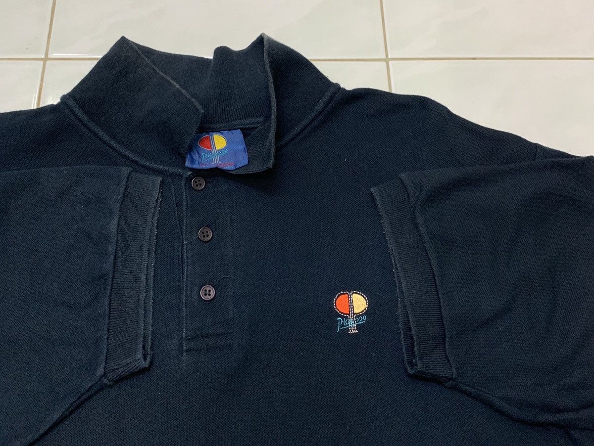 Vintage 90s Pablo Picasso Polo Shirt Embroidery Logo