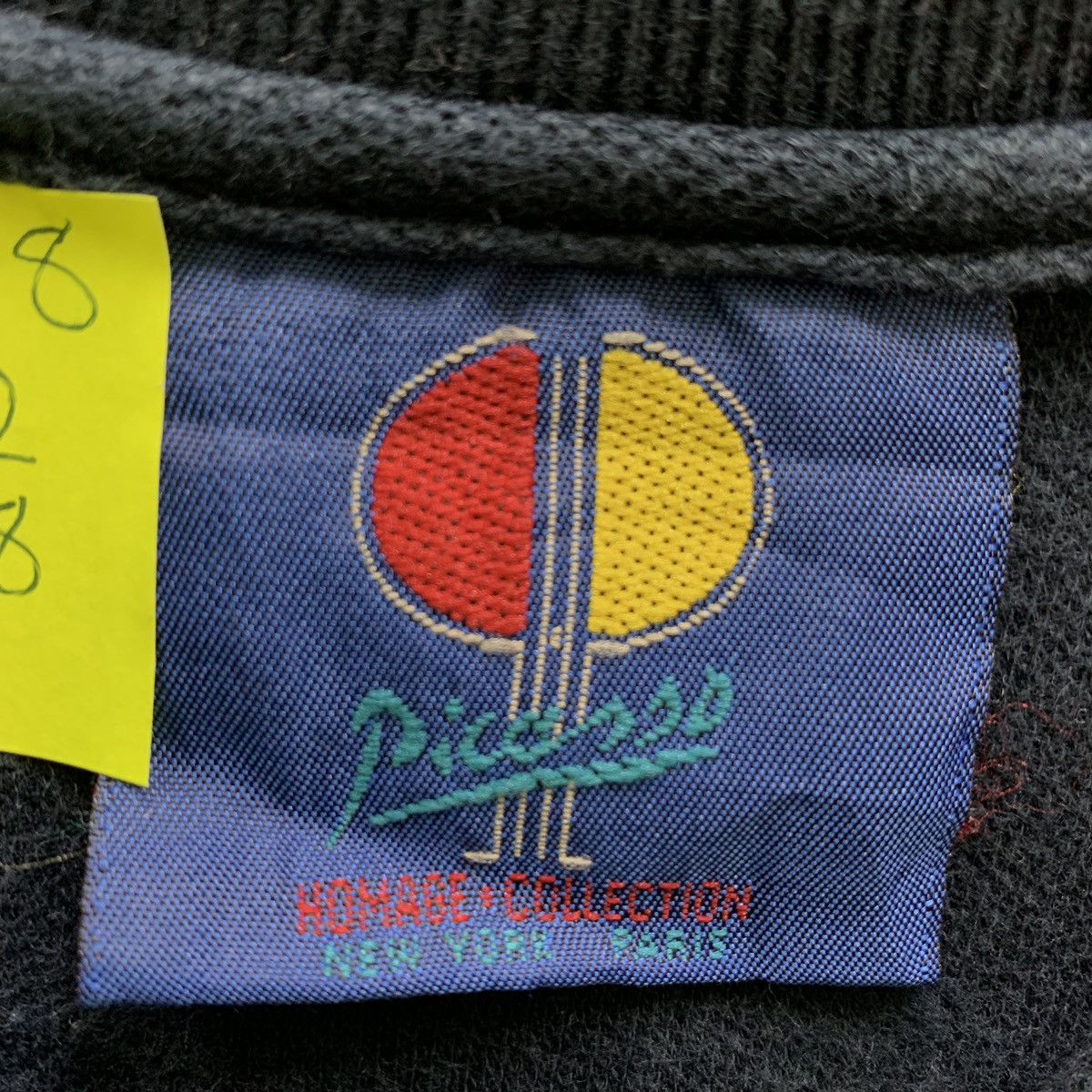 Vintage 90s Pablo Picasso Polo Shirt Embroidery Logo