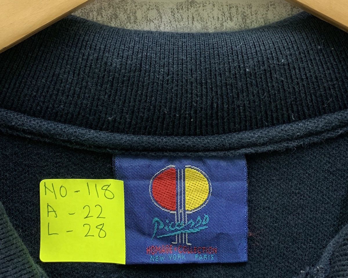 Vintage 90s Pablo Picasso Polo Shirt Embroidery Logo