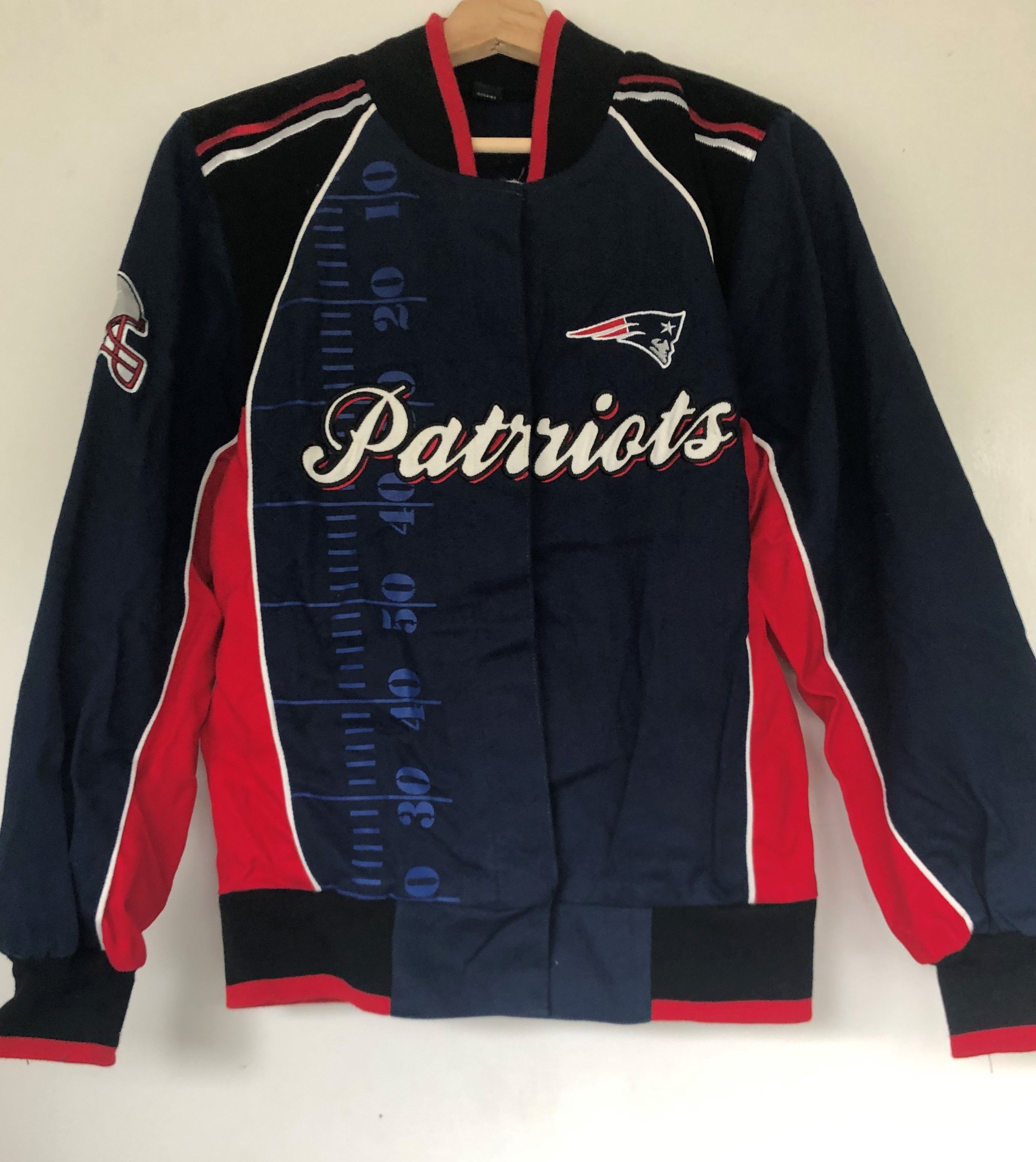 RARE PROTOTYPE NFL NEW ENGLAND PATRIOTS FOOTBALL JACKET