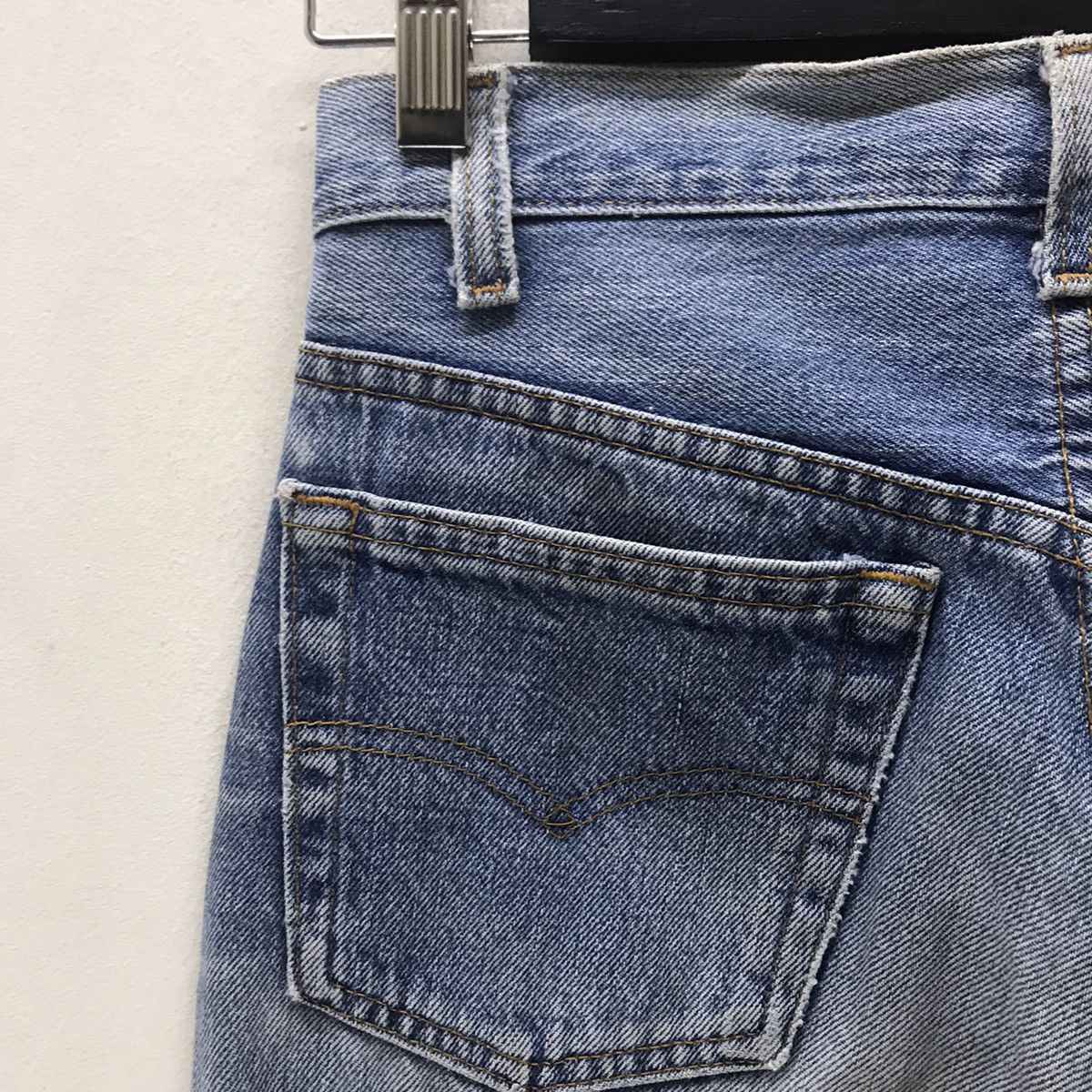 Levi's Vintage 80s Levis 501xx Distress Cobain Style Made USA Size US 28 / EU 44 - 12 Thumbnail