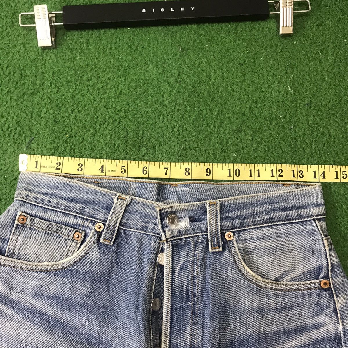 Levi's Vintage 80s Levis 501xx Distress Cobain Style Made USA Size US 28 / EU 44 - 18 Thumbnail
