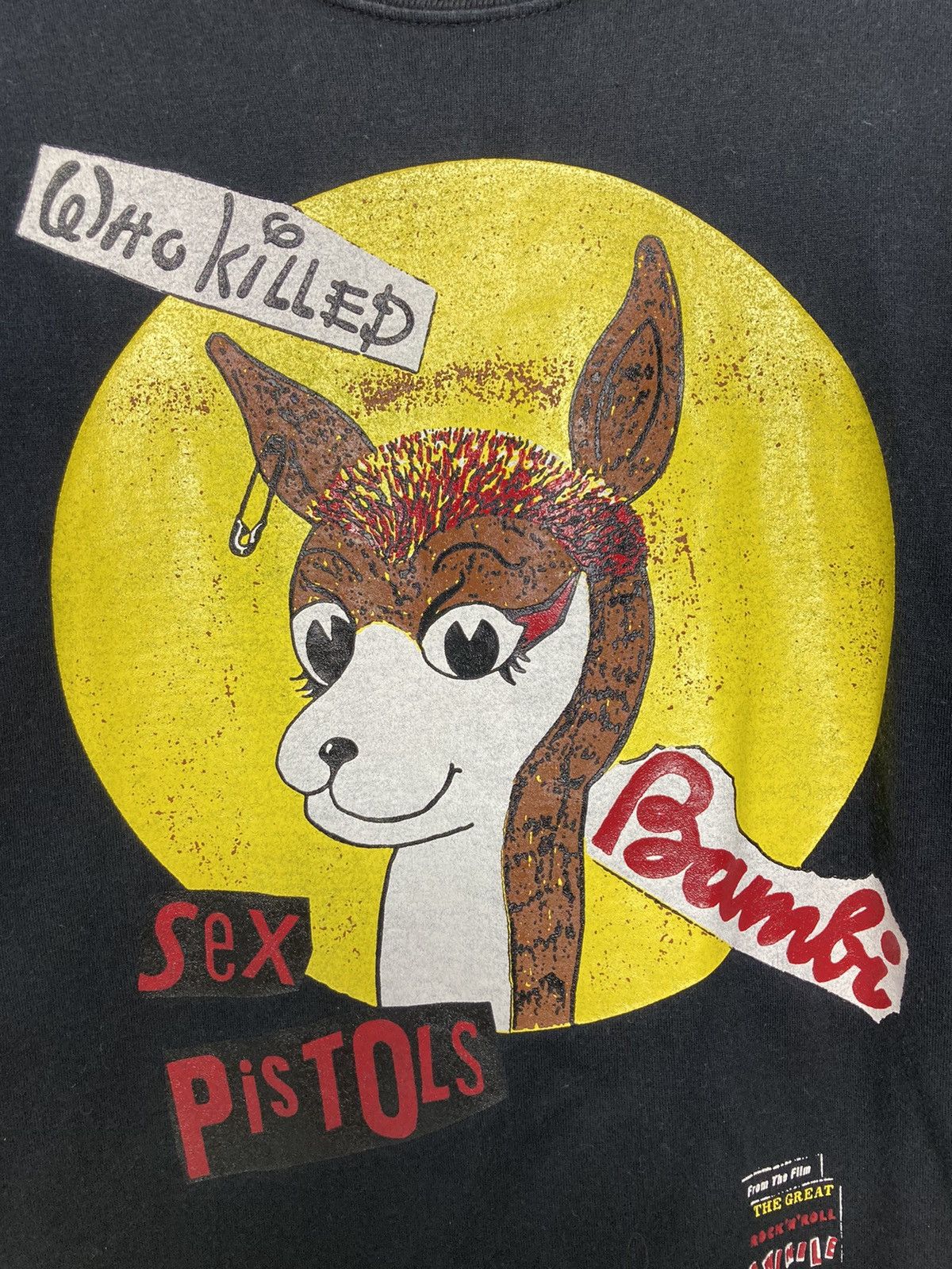 Band Tees × Vintage Vintage Sex Pistol Bambi t shirt Size US S / EU 44-46 / 1 - 5 Thumbnail