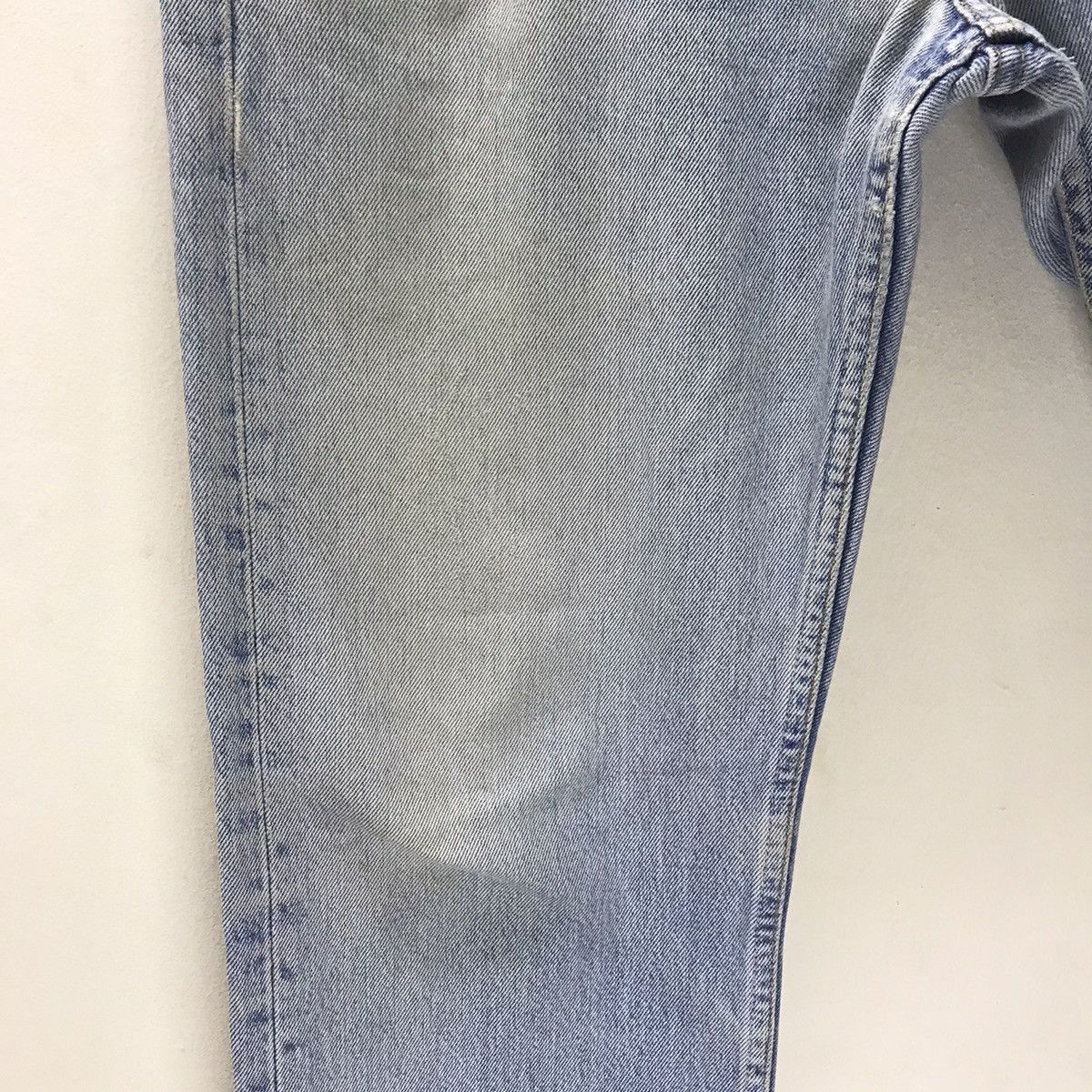 Levi's Vintage 90s Levis 501 Distress Lightwash Made in France Size US 34 / EU 50 - 6 Thumbnail