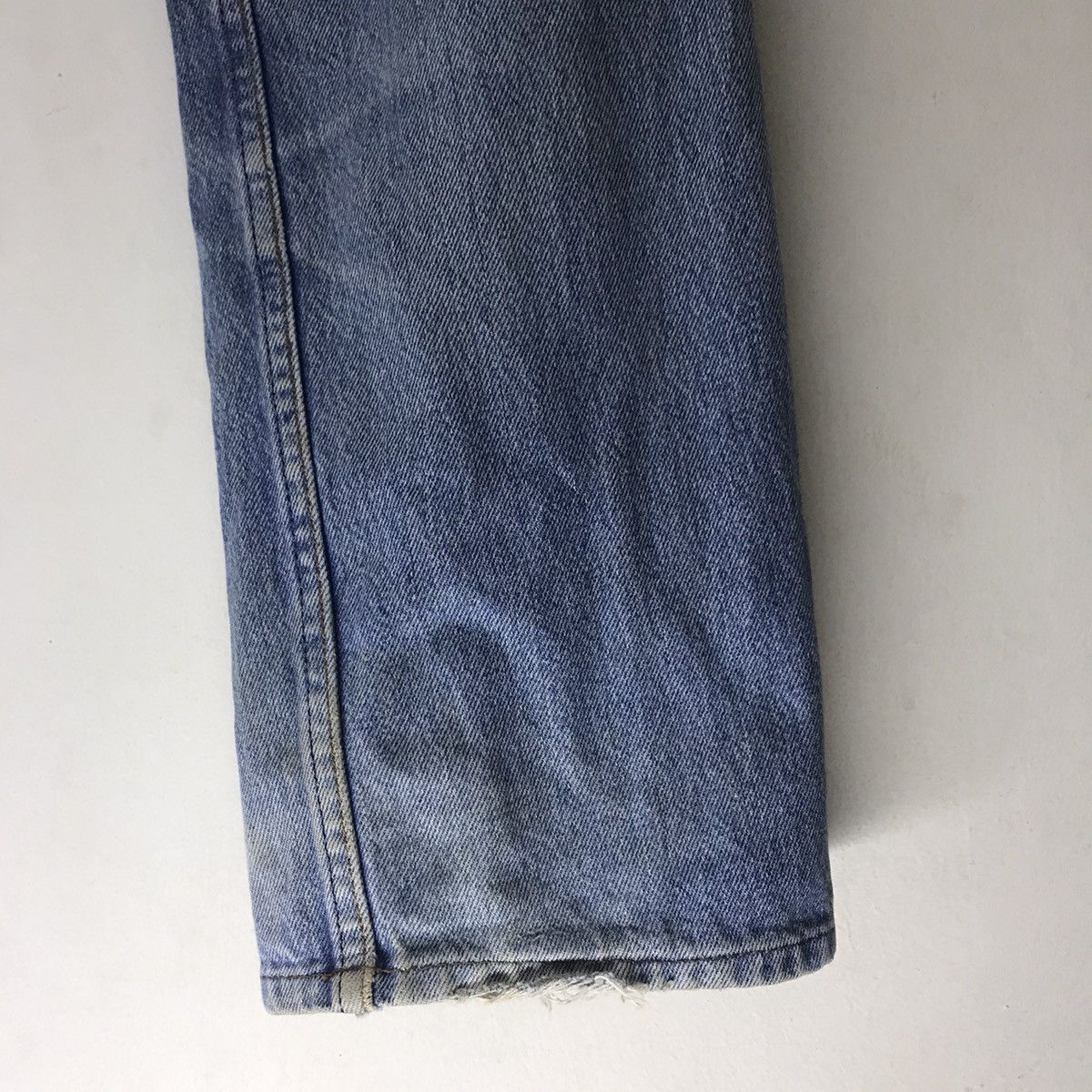 Levi's Vintage 80s Levis 501xx Distress Denim Dirty style Size US 28 / EU 44 - 17 Thumbnail