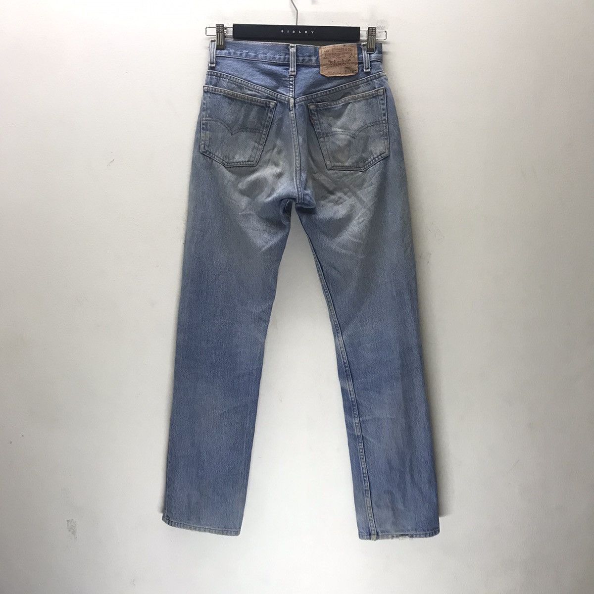Levi's Vintage 80s Levis 501xx Distress Denim Dirty style Size US 28 / EU 44 - 10 Thumbnail