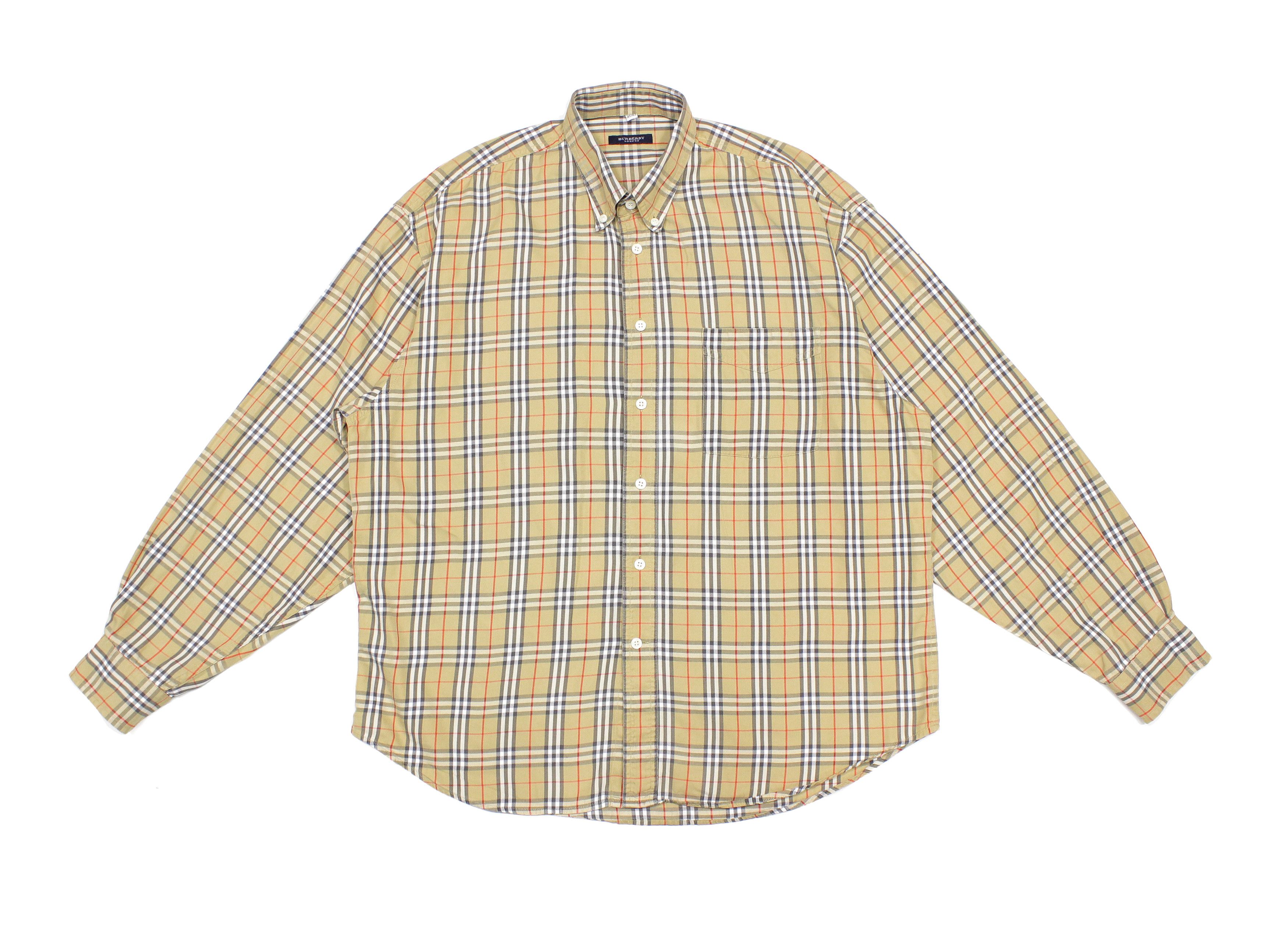 Burberry Nova Check Shirt Vintage Size US L / EU 52-54 / 3 - 1 Thumbnail