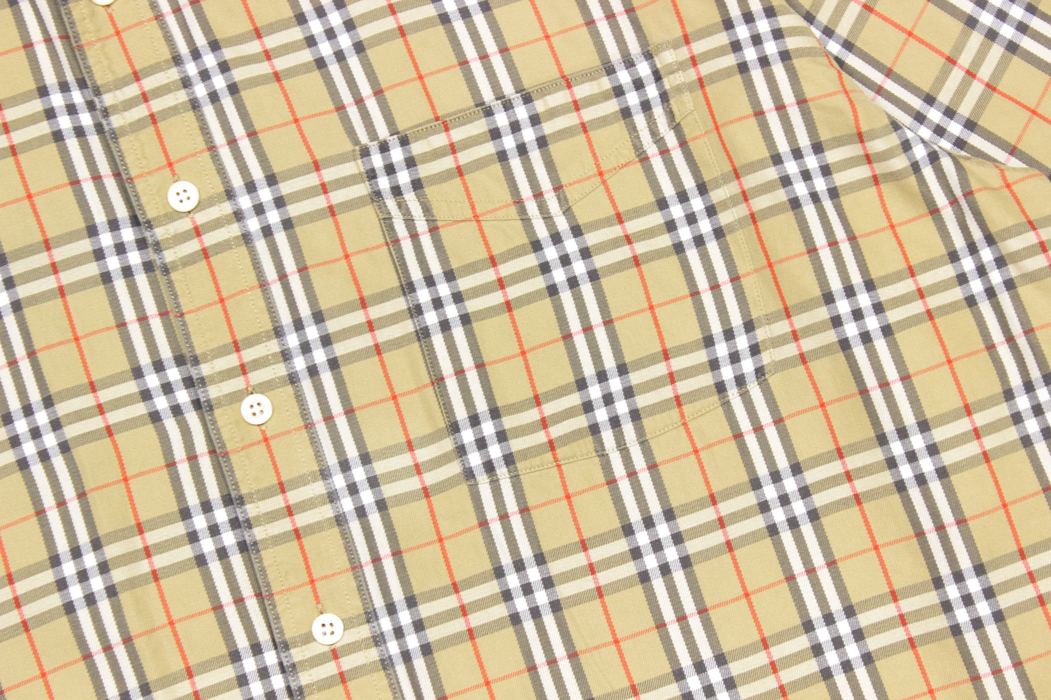 Burberry Nova Check Shirt Vintage Size US L / EU 52-54 / 3 - 4 Thumbnail
