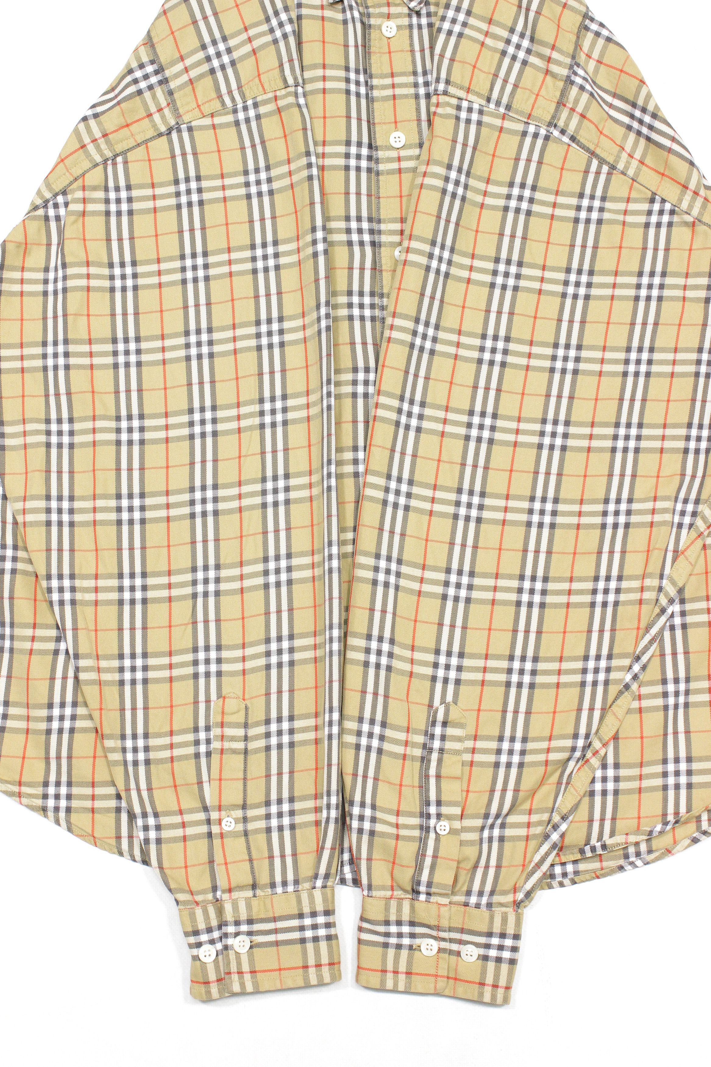 Burberry Nova Check Shirt Vintage Size US L / EU 52-54 / 3 - 6 Thumbnail