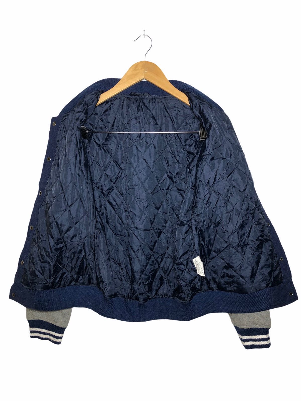 Harris Tweed × Japanese Brand Japanese Brand harris tweed Varsity Jacket Size US S / EU 44-46 / 1 - 3 Thumbnail