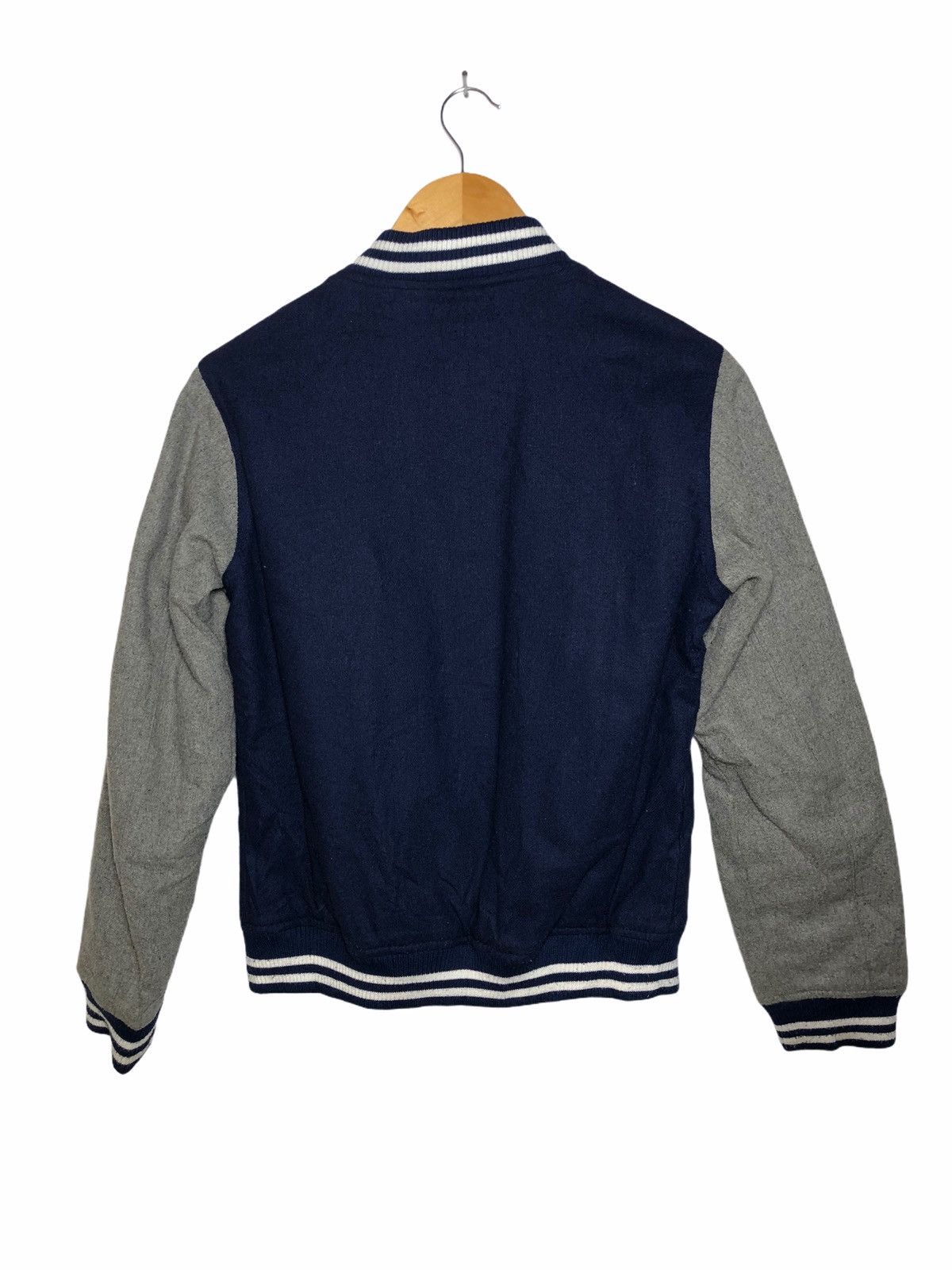 Harris Tweed × Japanese Brand Japanese Brand harris tweed Varsity Jacket Size US S / EU 44-46 / 1 - 2 Thumbnail