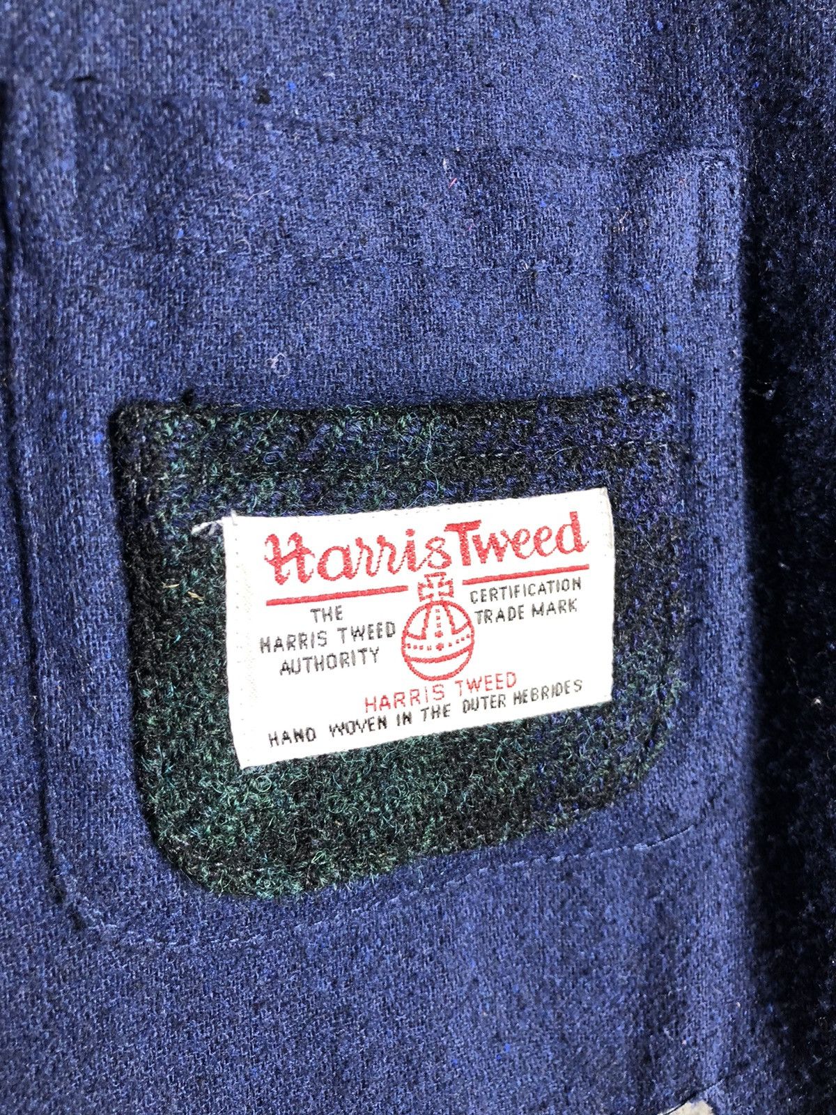 Harris Tweed × Japanese Brand Japanese Brand harris tweed Varsity Jacket Size US S / EU 44-46 / 1 - 6 Thumbnail