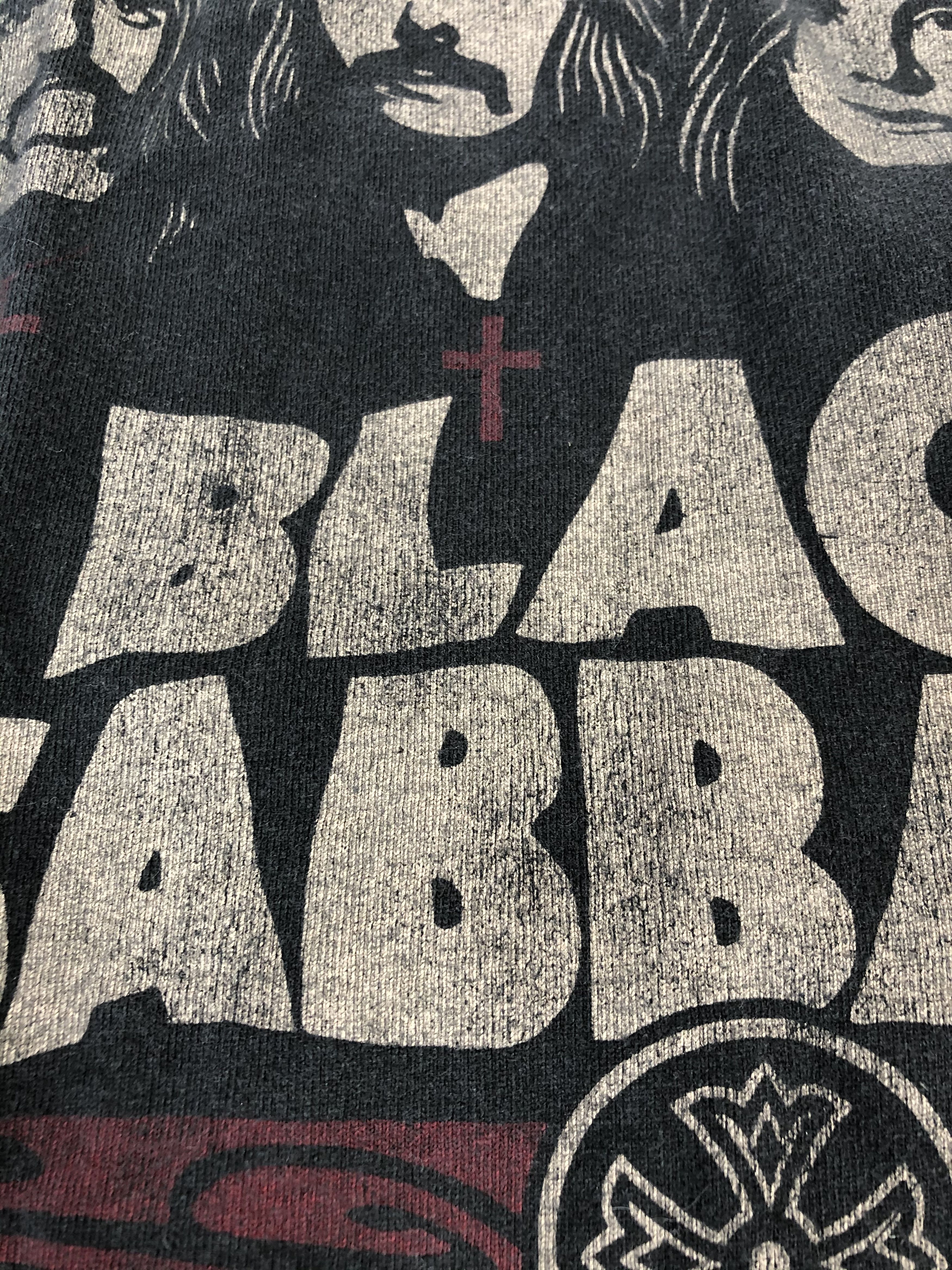 Band Tees Vintage Black Sabbath women (Deep Purple Judas Priest) Size US S / EU 44-46 / 1 - 4 Thumbnail