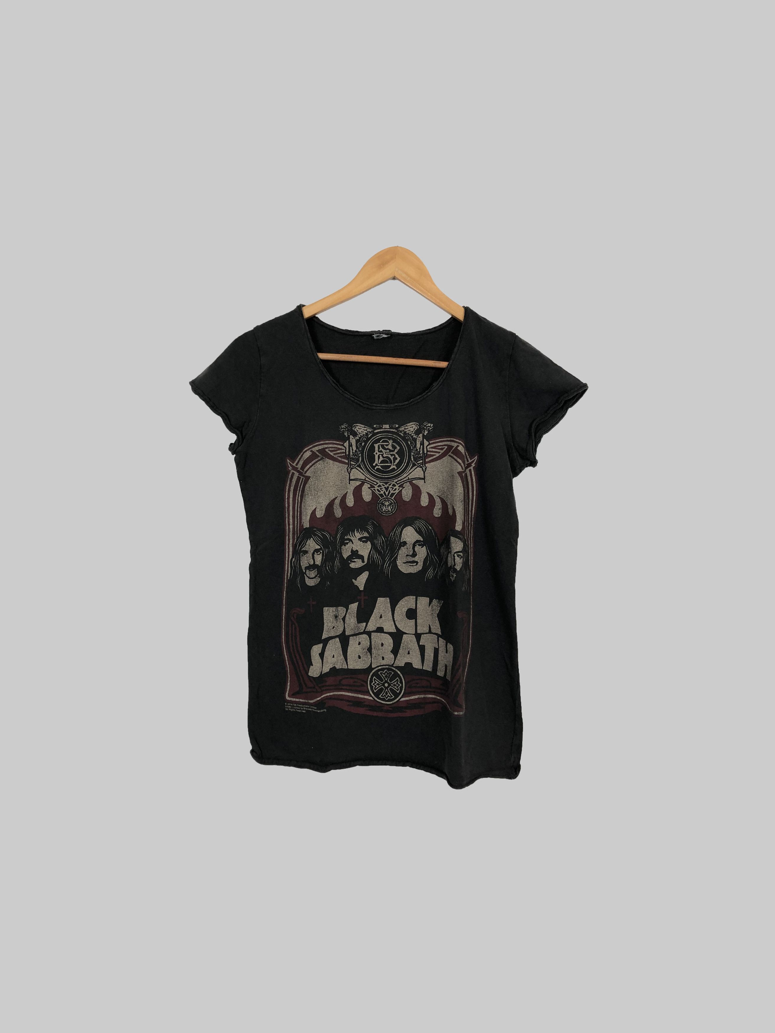 Band Tees Vintage Black Sabbath women (Deep Purple Judas Priest) Size US S / EU 44-46 / 1 - 1 Thumbnail