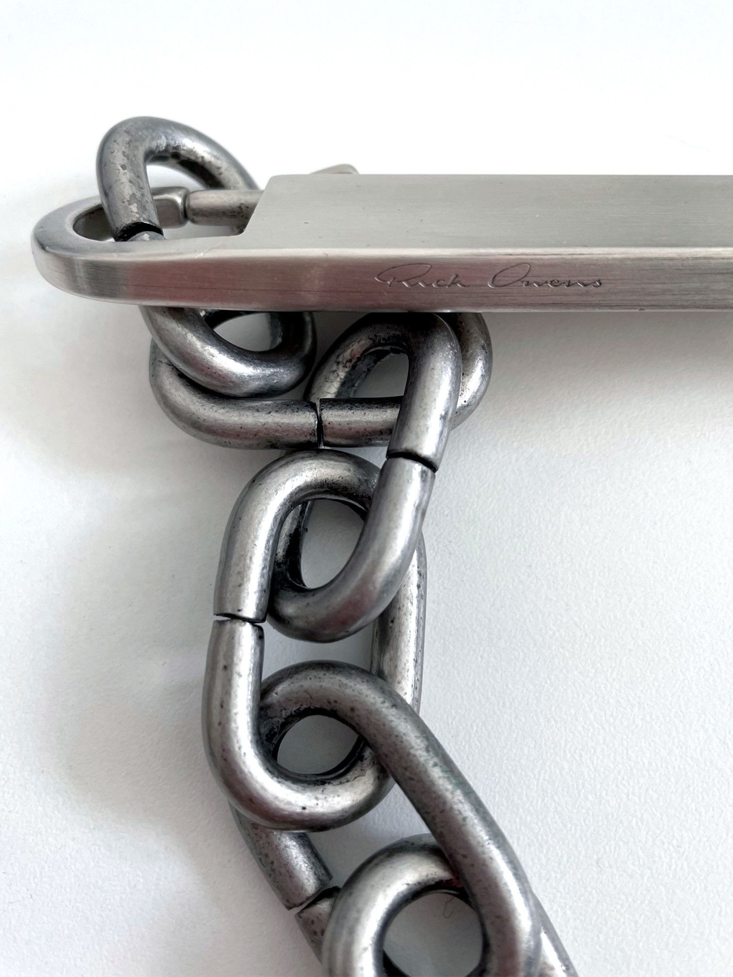 Rick Owens SS20 Tecuatl Pentagram Choker | Grailed