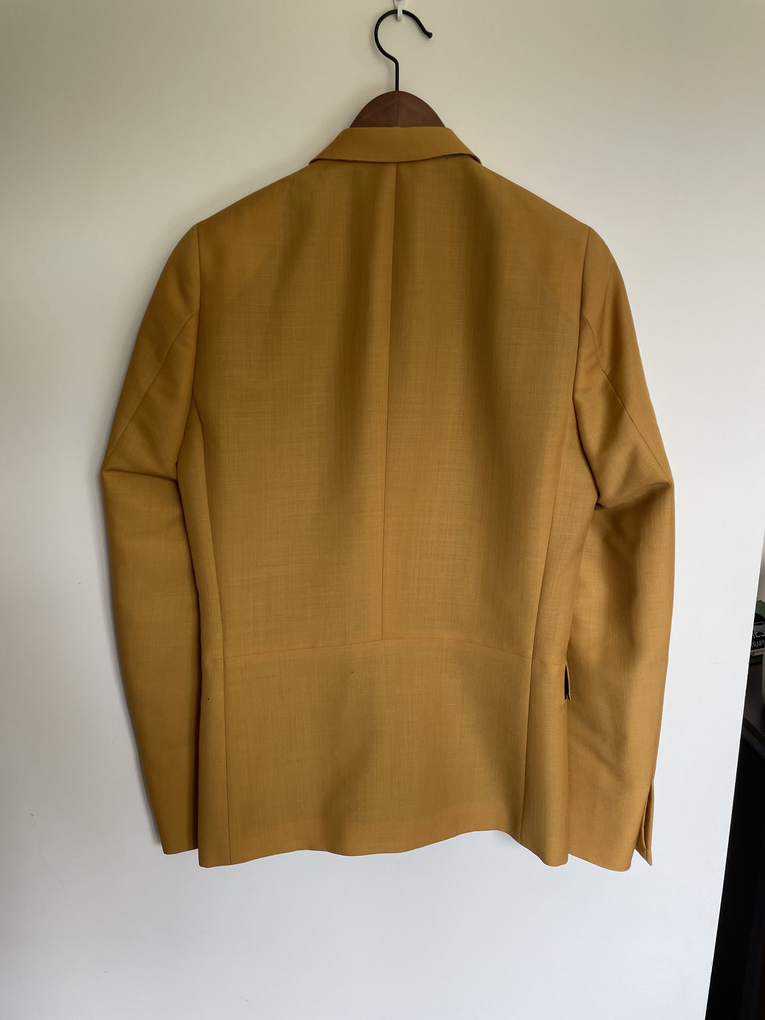 Paul Smith Yellow mohair blazer jacket Size 46R - 3 Thumbnail