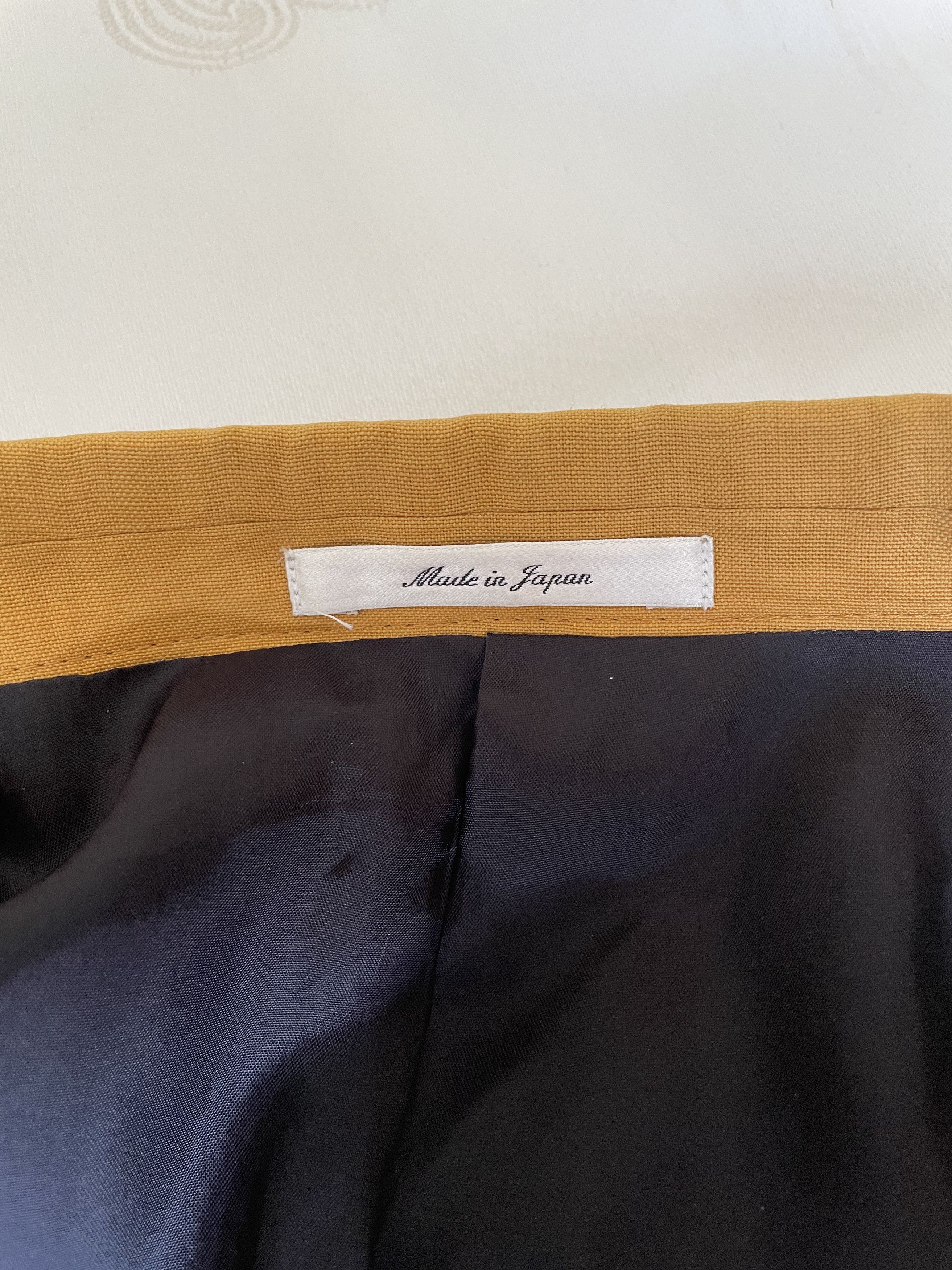 Paul Smith Yellow mohair blazer jacket Size 46R - 2 Thumbnail