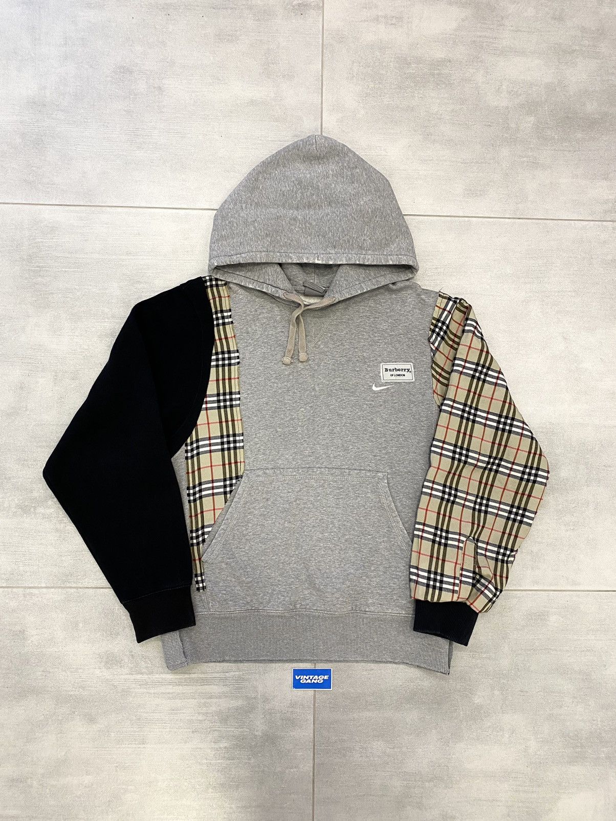 Nike burberry hoodie sale