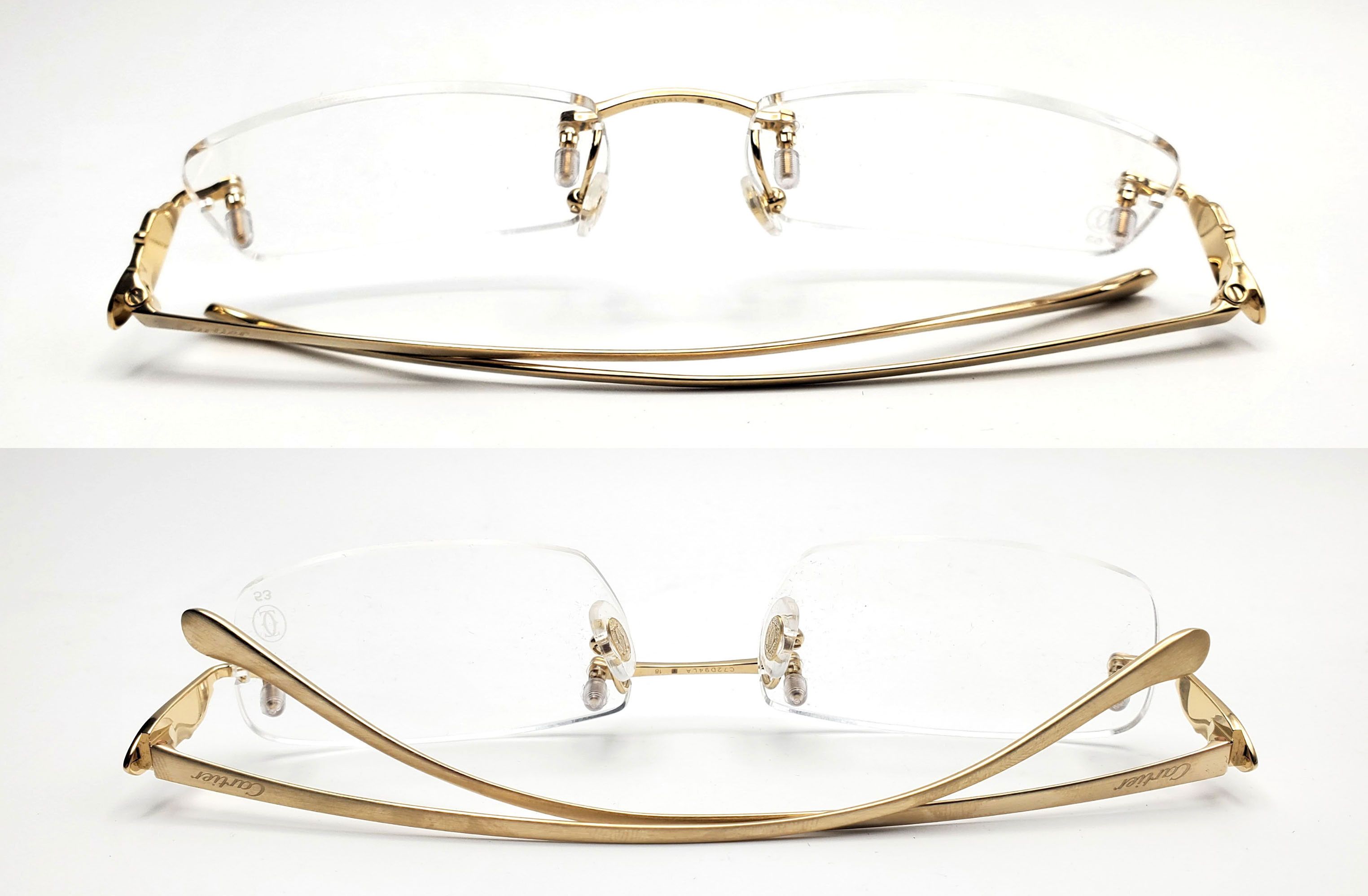 Cartier NEW! Cartier Panthere Gold Glasses CT00580 Size ONE SIZE - 9 Thumbnail