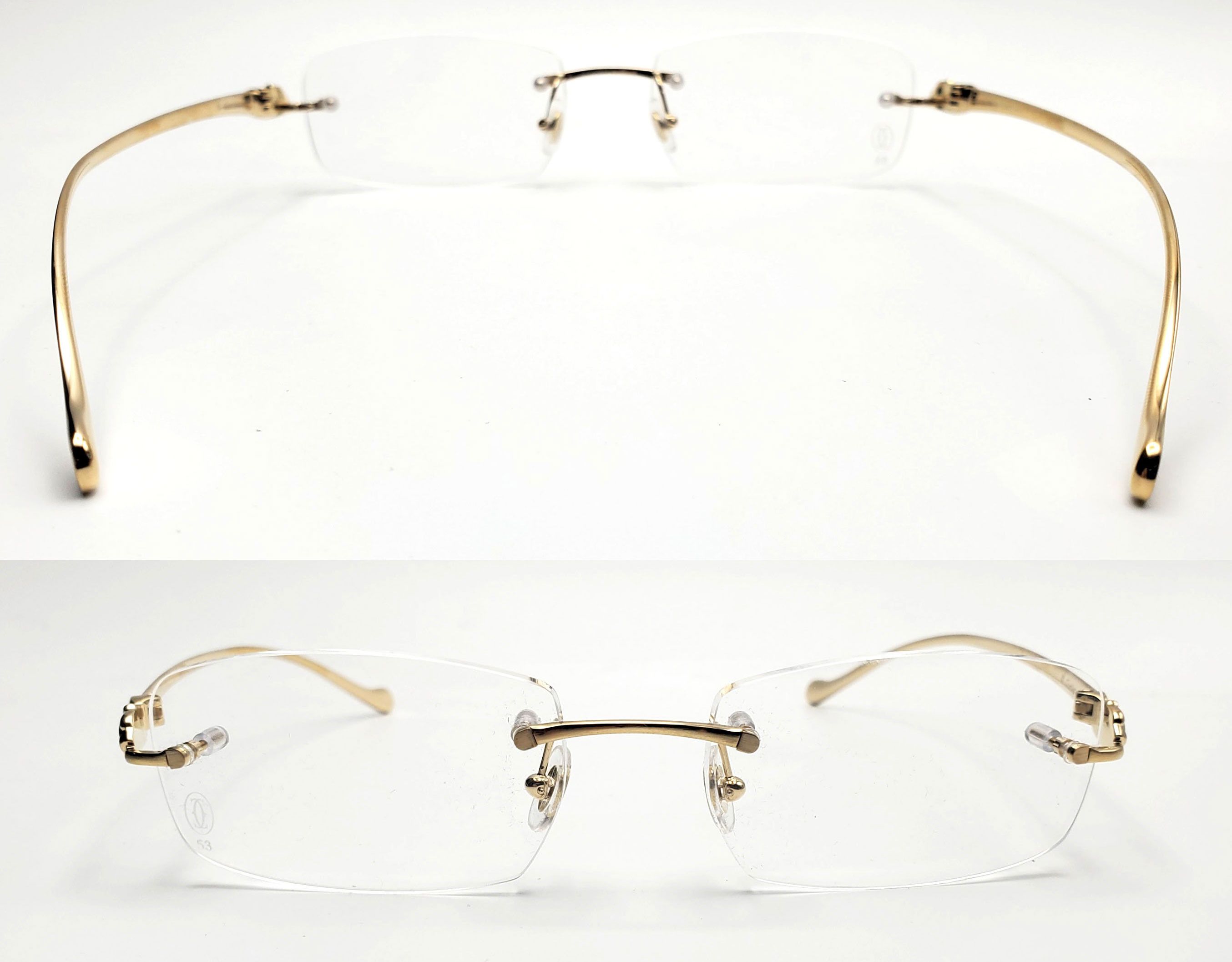 Cartier NEW! Cartier Panthere Gold Glasses CT00580 Size ONE SIZE - 6 Thumbnail