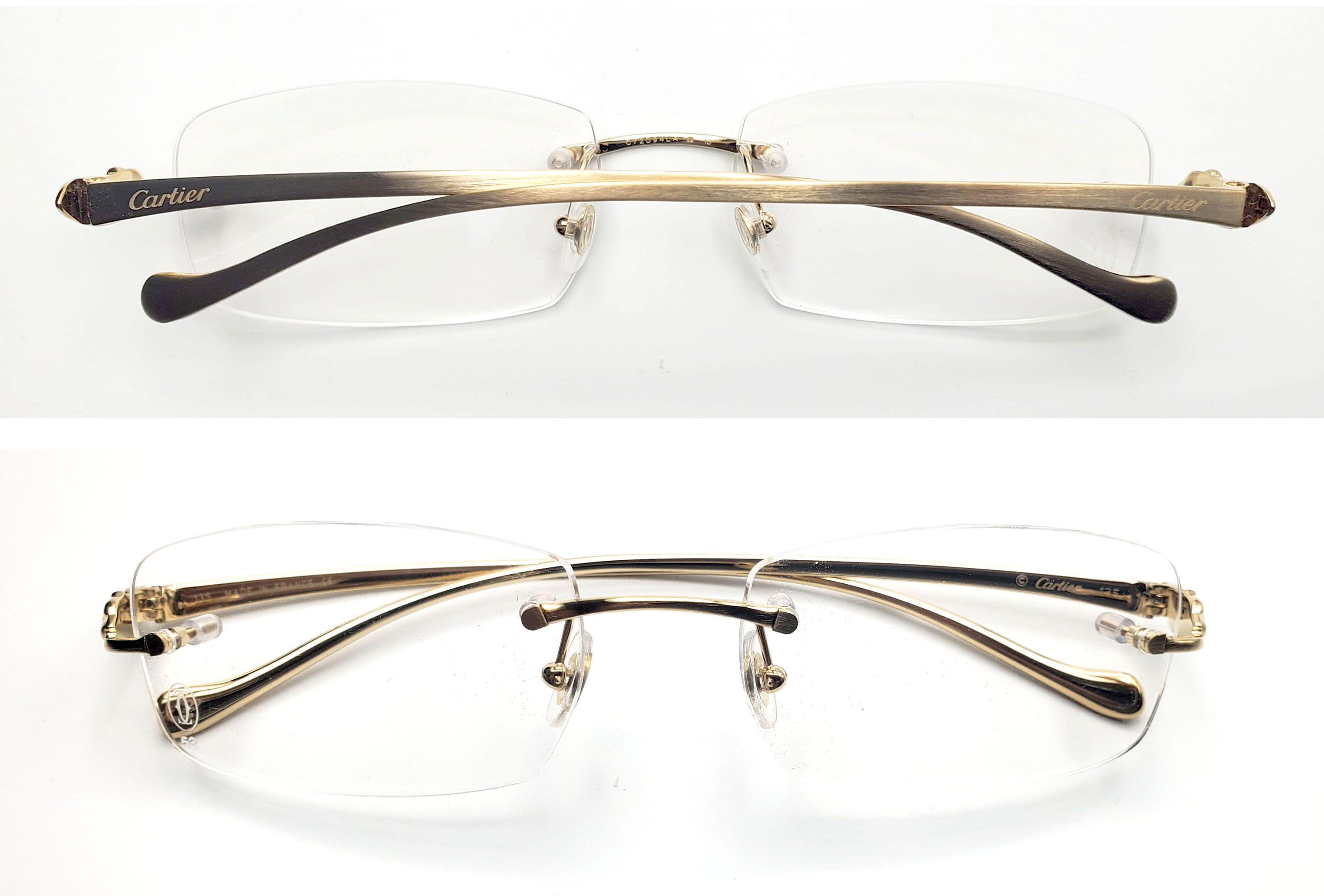 Cartier NEW! Cartier Panthere Gold Glasses CT00580 Size ONE SIZE - 4 Thumbnail