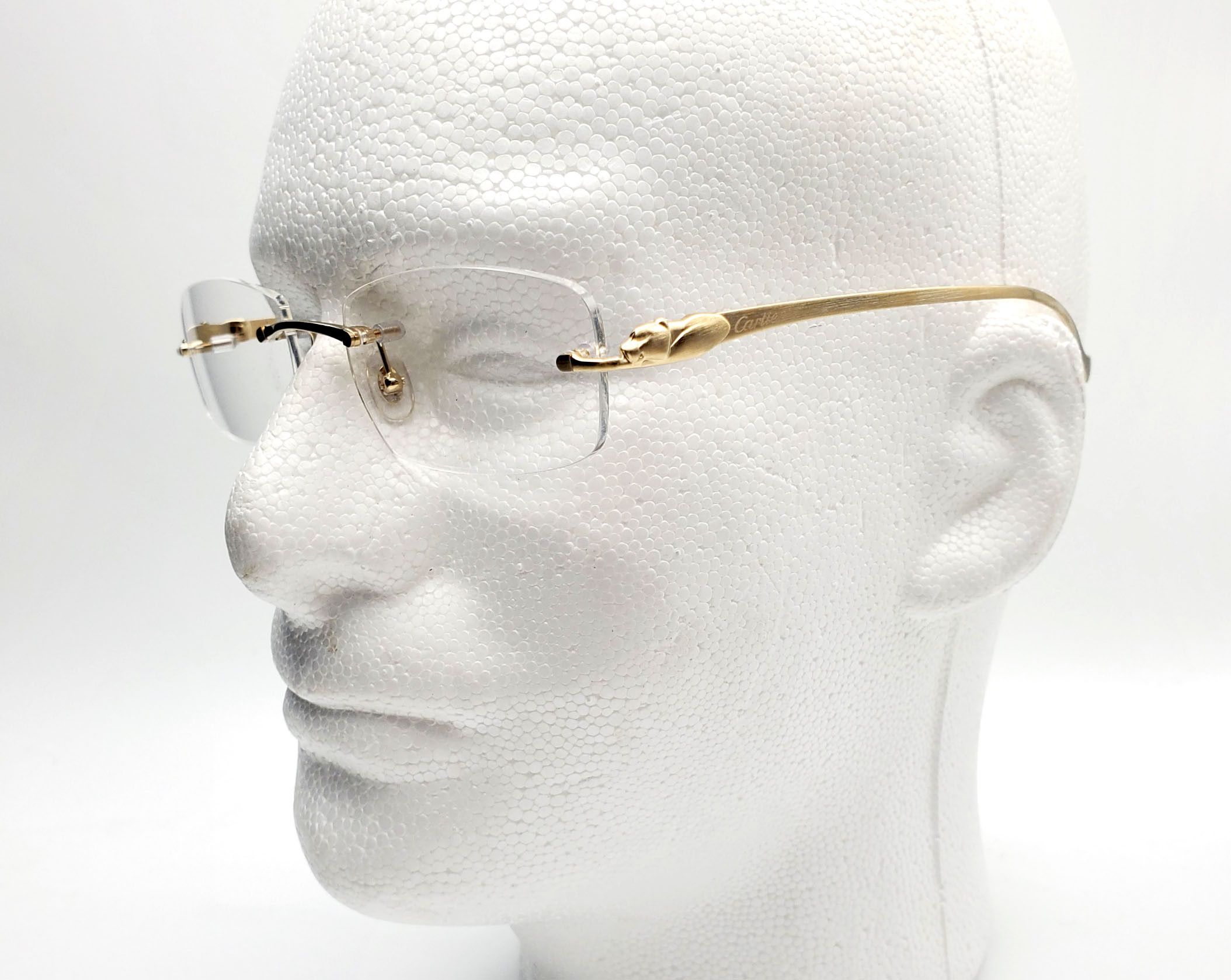 Cartier NEW! Cartier Panthere Gold Glasses CT00580 Size ONE SIZE - 11 Thumbnail