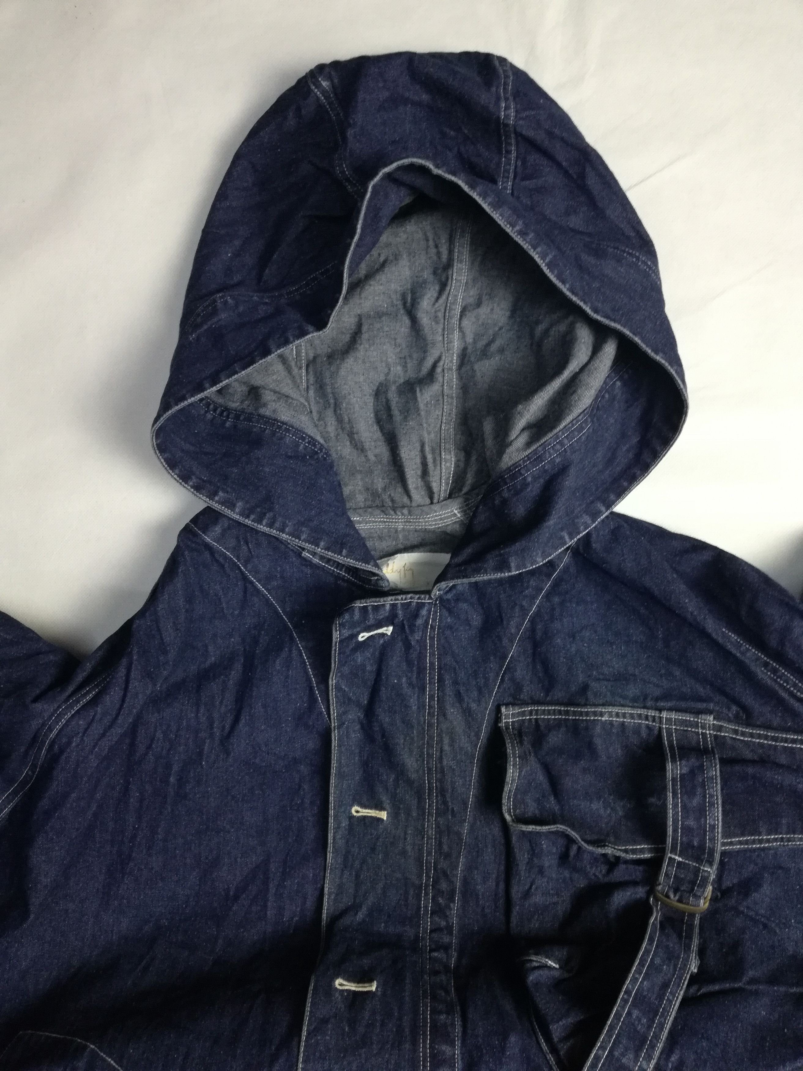 Moldy Fig ジャケット ヨウジヤマモト yohji yamamoto RARE Moldy Fig by Ys Bis Yohji Yamamoto Hooded Longcoat