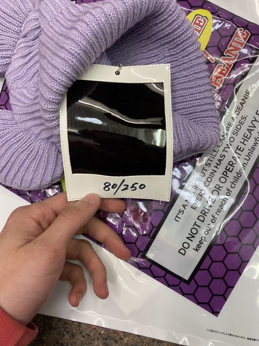 Custom Jose Wong Purple Beanie *RARE* | Grailed