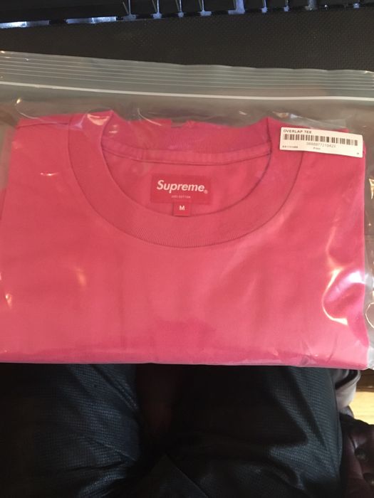 Supreme best sale overlap tee