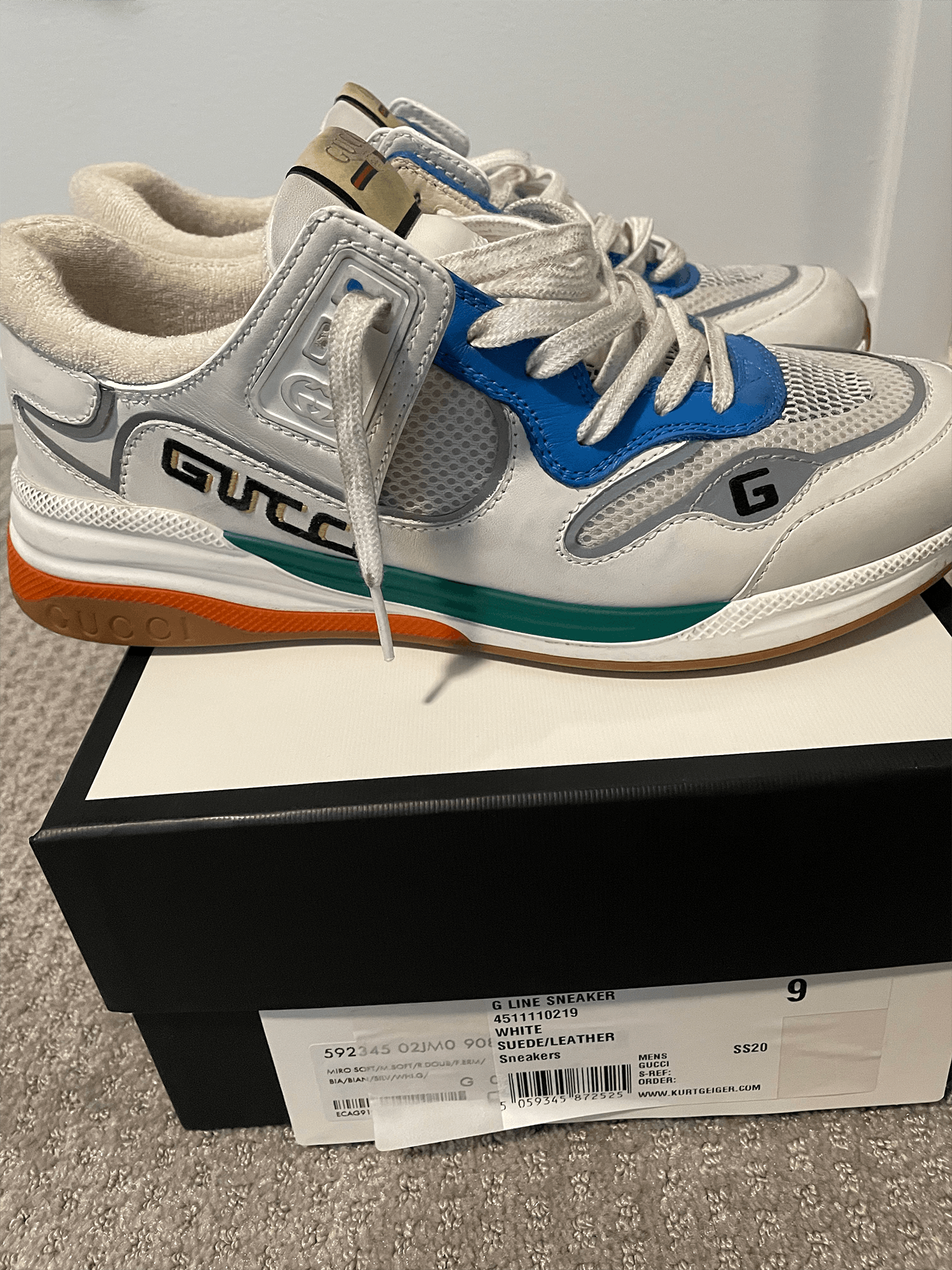 Gucci Gucci Ultrapace Sneakers SS20 Size US 9 / EU 42 - 1 Thumbnail