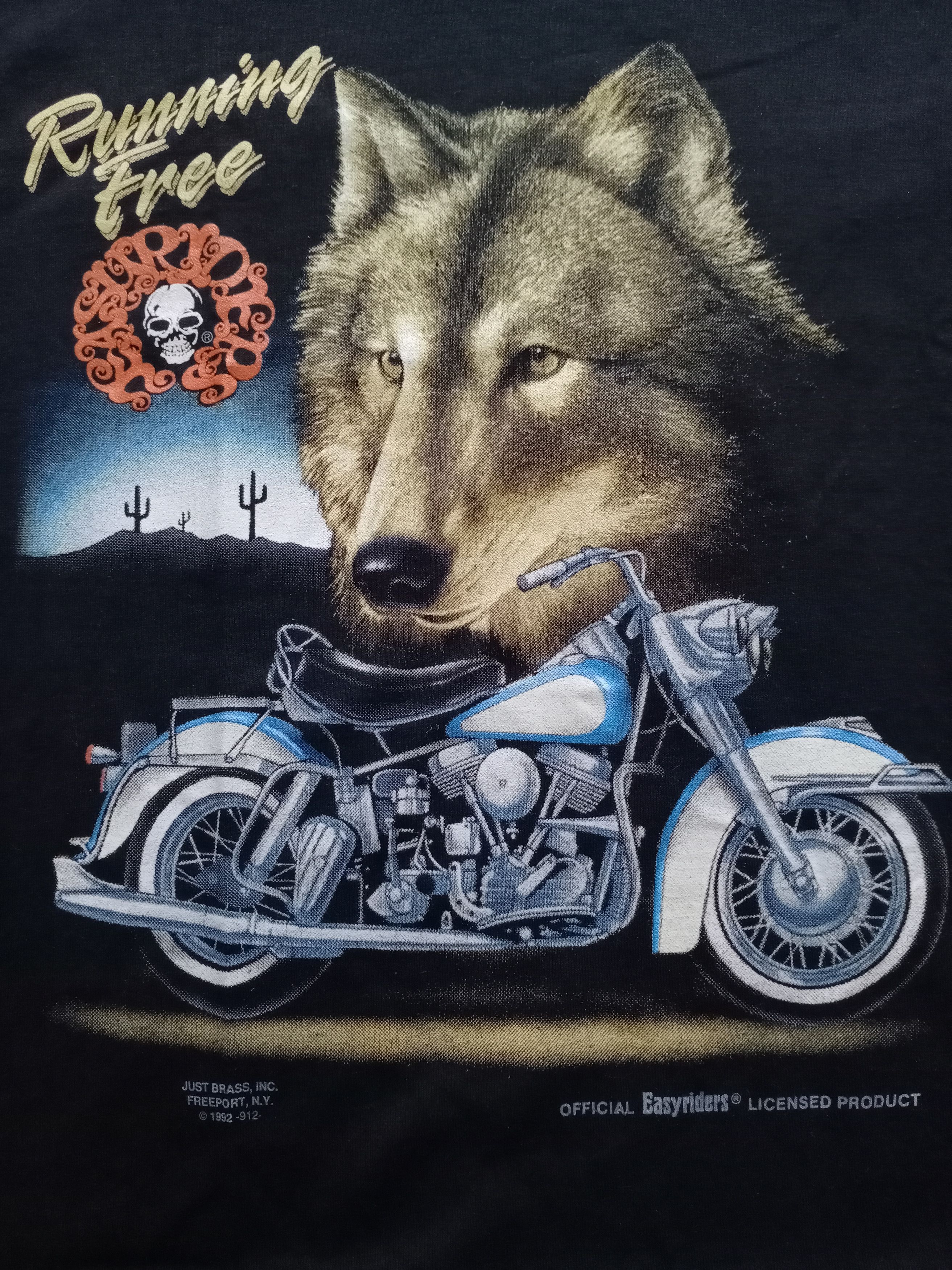 Vintage NOS Vintage 1992 Easyrider Just Brass Harley Davidson Delta Size US XL / EU 56 / 4 - 5 Thumbnail