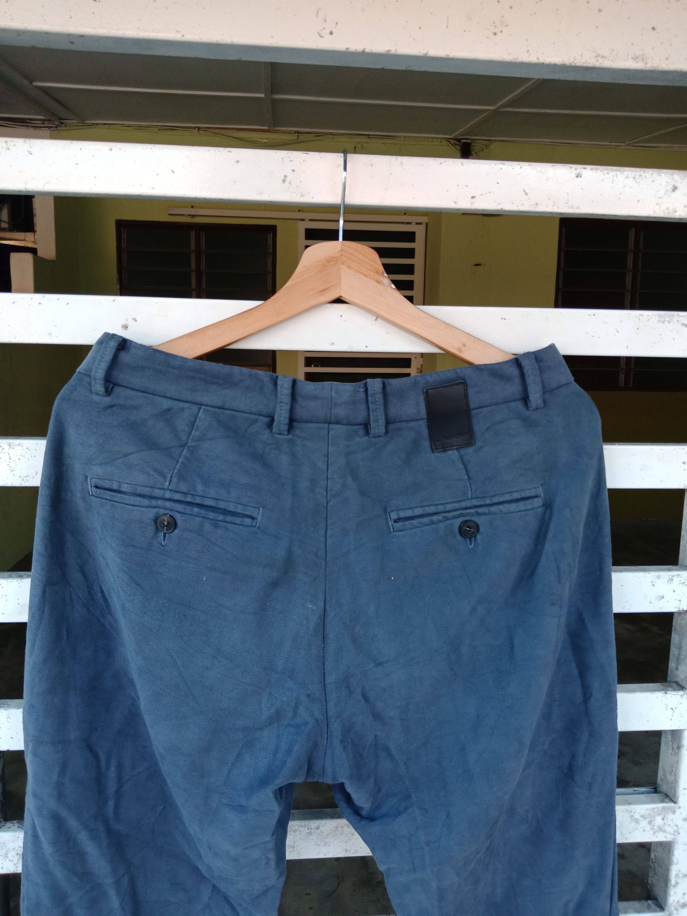 Japanese Brand Beau coup Street Fashion Cotton Pants Made in Italy Size US 32 / EU 48 - 6 Thumbnail