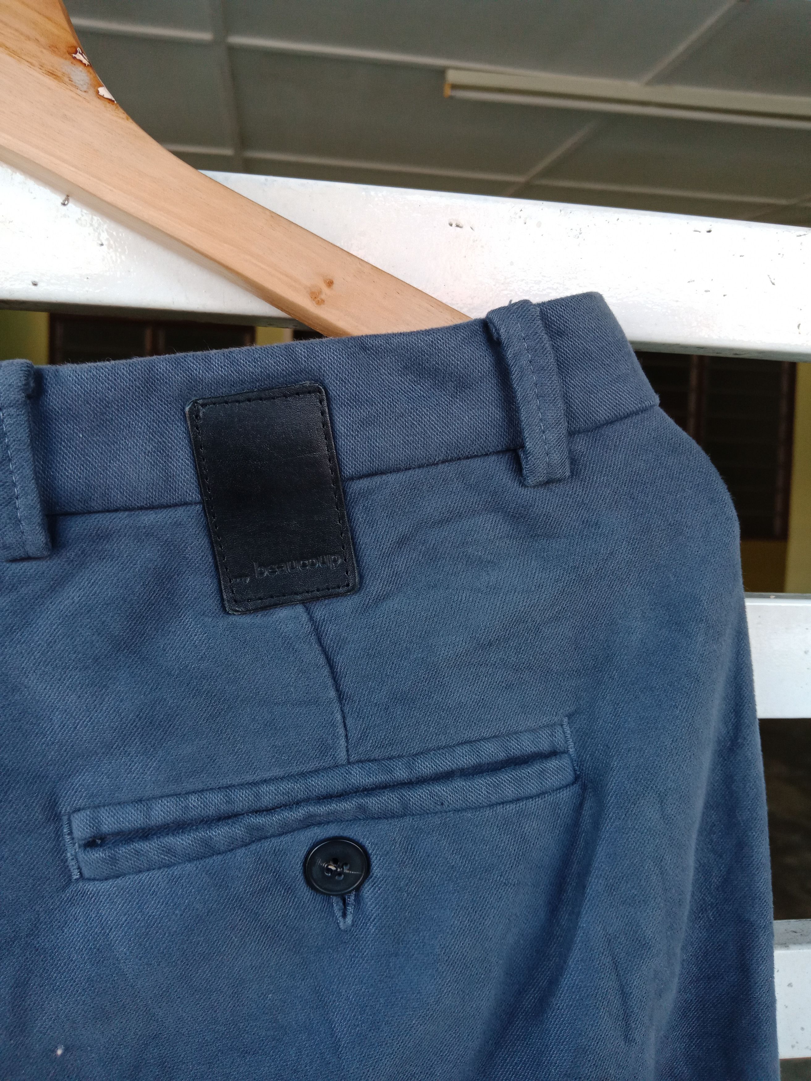 Japanese Brand Beau coup Street Fashion Cotton Pants Made in Italy Size US 32 / EU 48 - 8 Thumbnail
