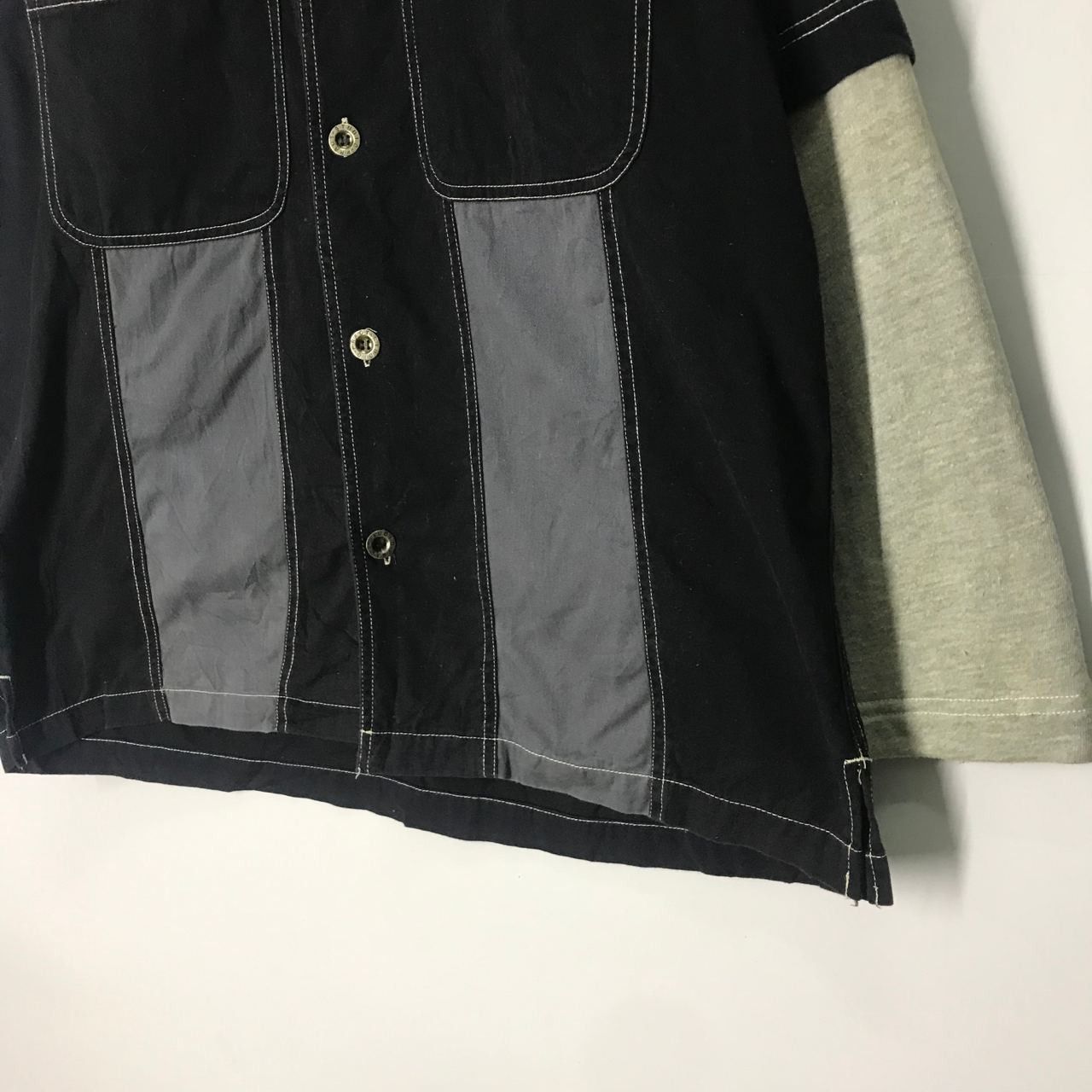 Japanese Brand 🔥 Vintage PRACT Button Jacket With Hoodie Size US L / EU 52-54 / 3 - 3 Thumbnail