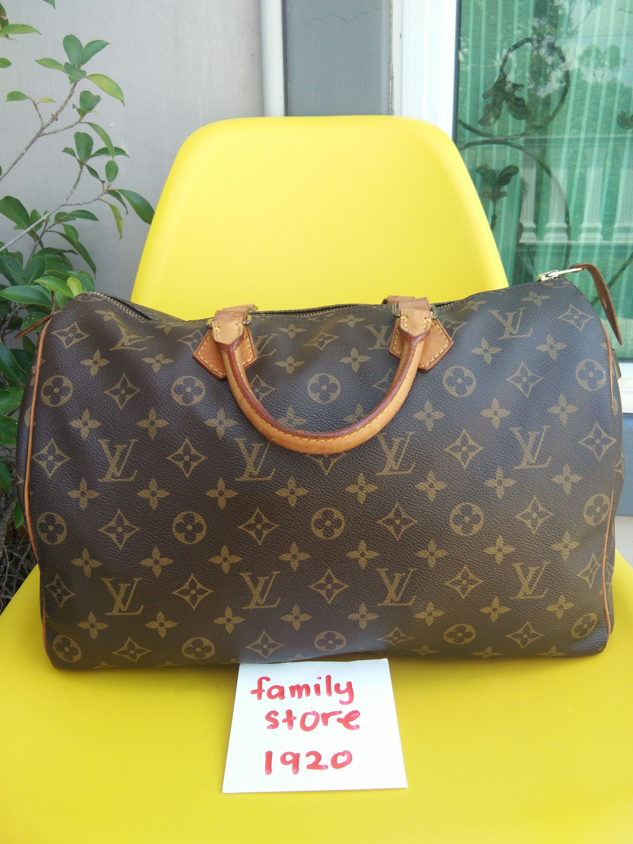 Louis Vuitton Authentic Louis Vuitton Bag Monogram Speedy 35 Grailed