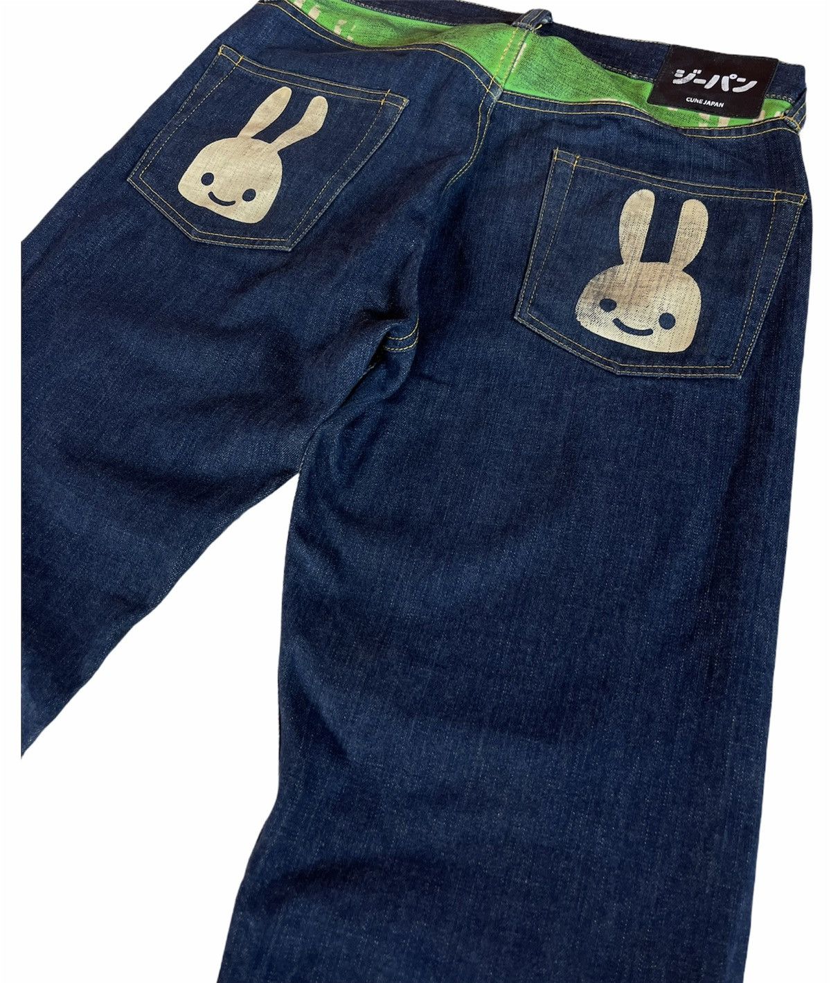 Japanese Brand Rare! japanese Denim Cune Rabbit / Nice Denim Size US 35 - 2 Thumbnail