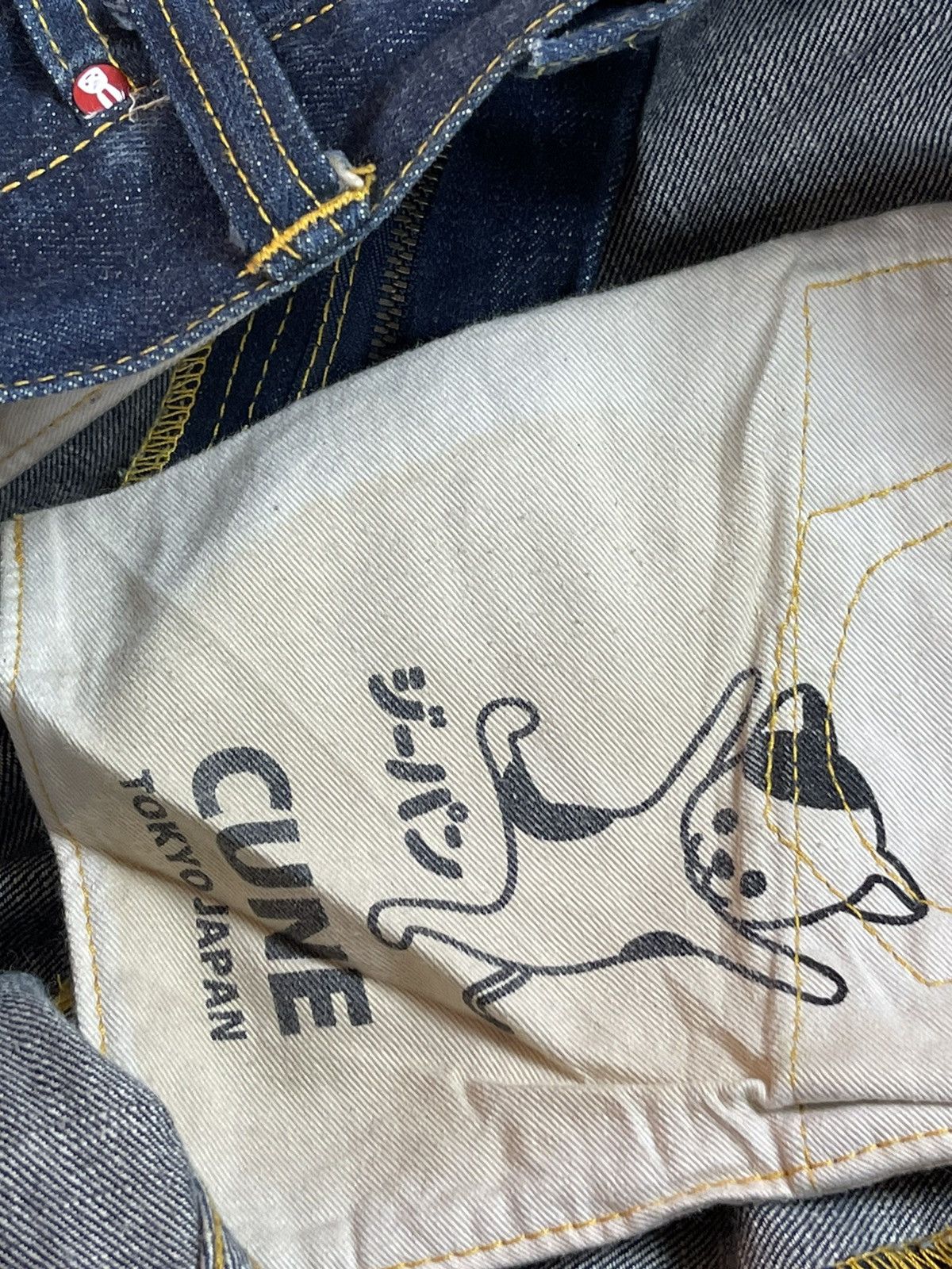 Japanese Brand Rare! japanese Denim Cune Rabbit / Nice Denim Size US 35 - 8 Thumbnail