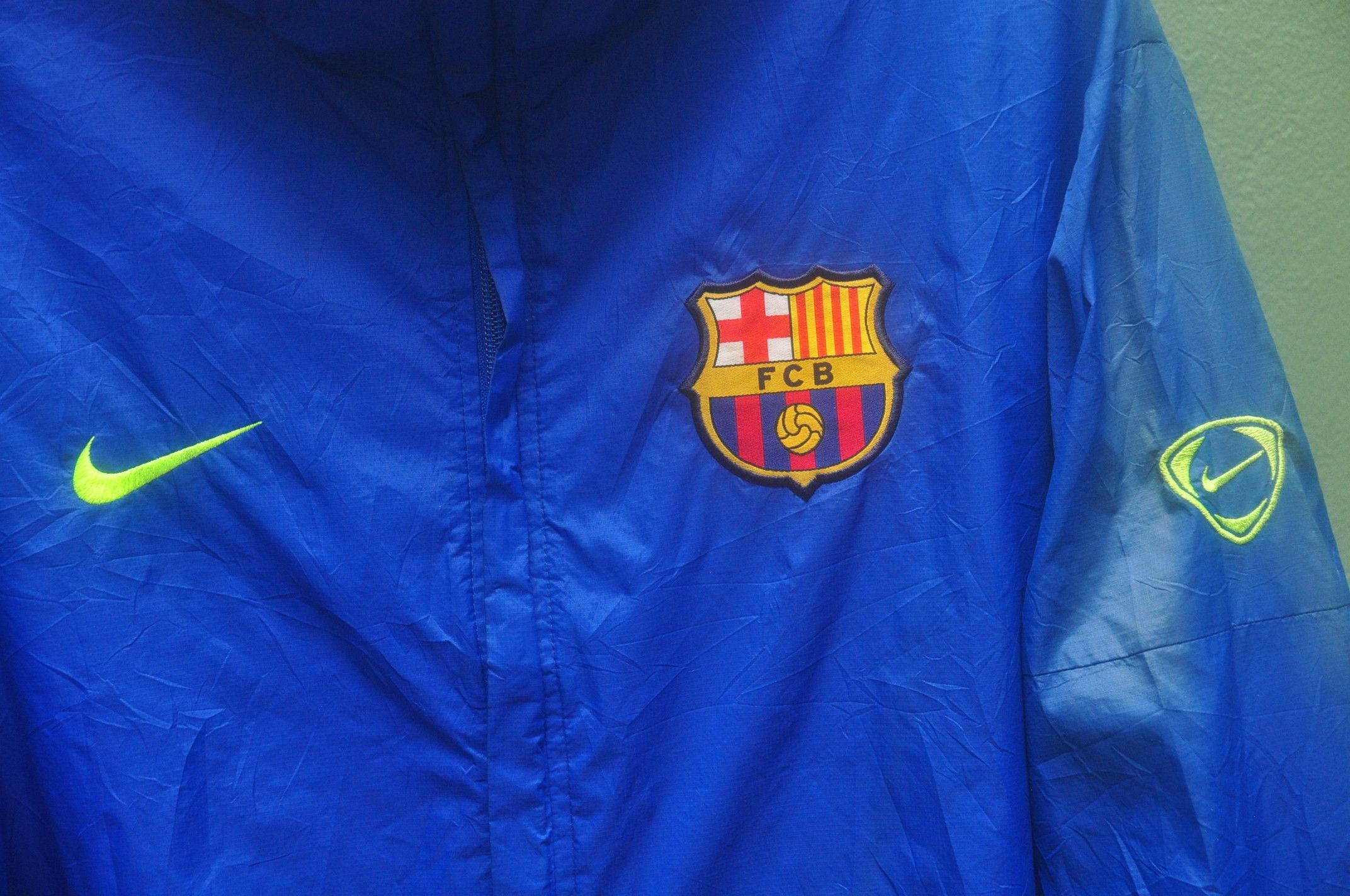Japanese Brand Vintage Nike Barcelona Football Travis Scott Fashion Style Size US L / EU 52-54 / 3 - 4 Thumbnail