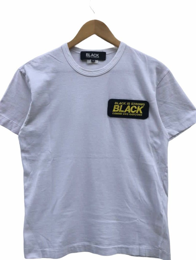 CDG by Comme des Garcons × Comme des Garcons Black Comme Des Garcons Black/Black Is Strong Patched Embroidery Size US M / EU 48-50 / 2 - 3 Thumbnail