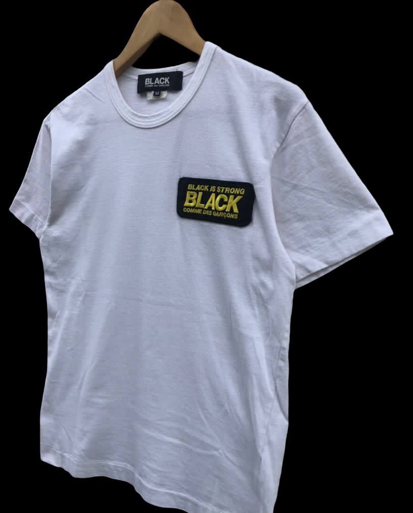 CDG by Comme des Garcons × Comme des Garcons Black Comme Des Garcons Black/Black Is Strong Patched Embroidery Size US M / EU 48-50 / 2 - 5 Thumbnail