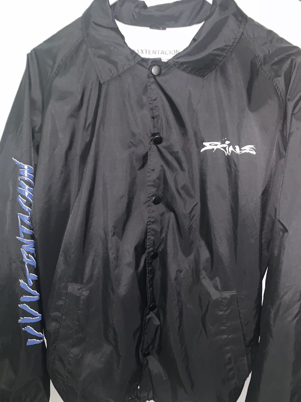 Streetwear XXXTENTACION SKINS COACHES JACKET REVENGE Grailed