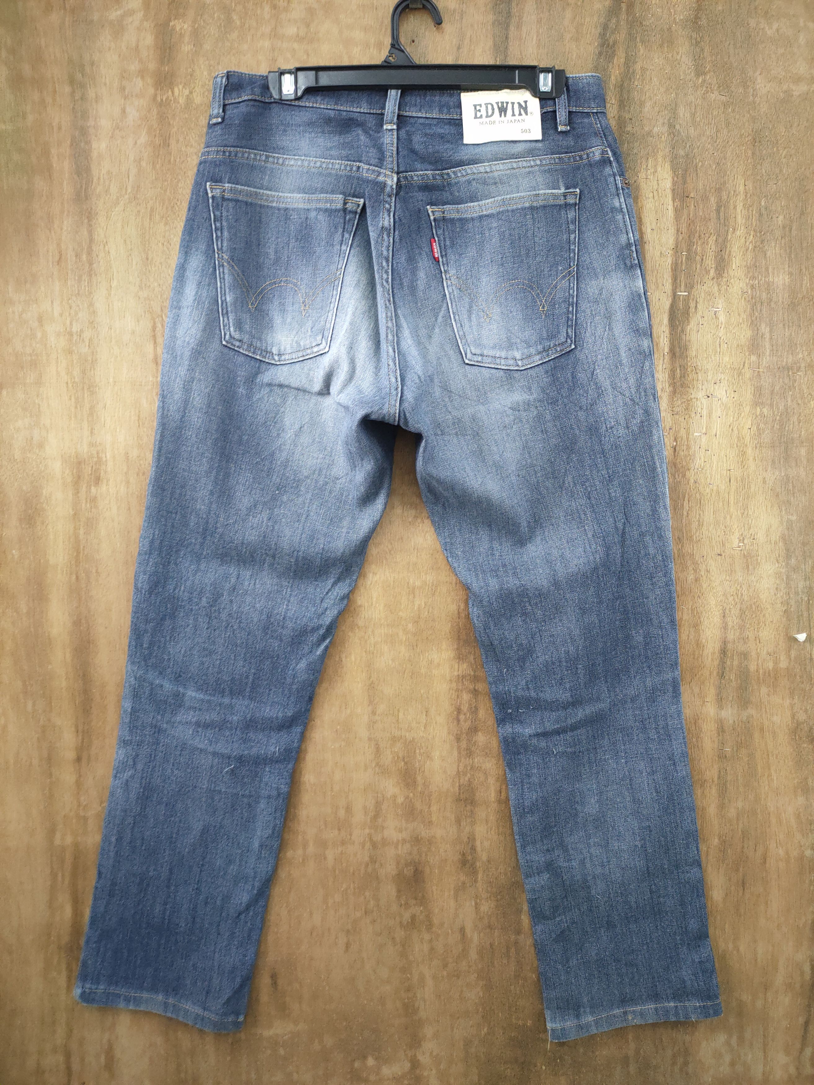 Edwin EDWIN 503 FADED DENIM JEANS PANTS Size US 32 / EU 48 - 9 Thumbnail