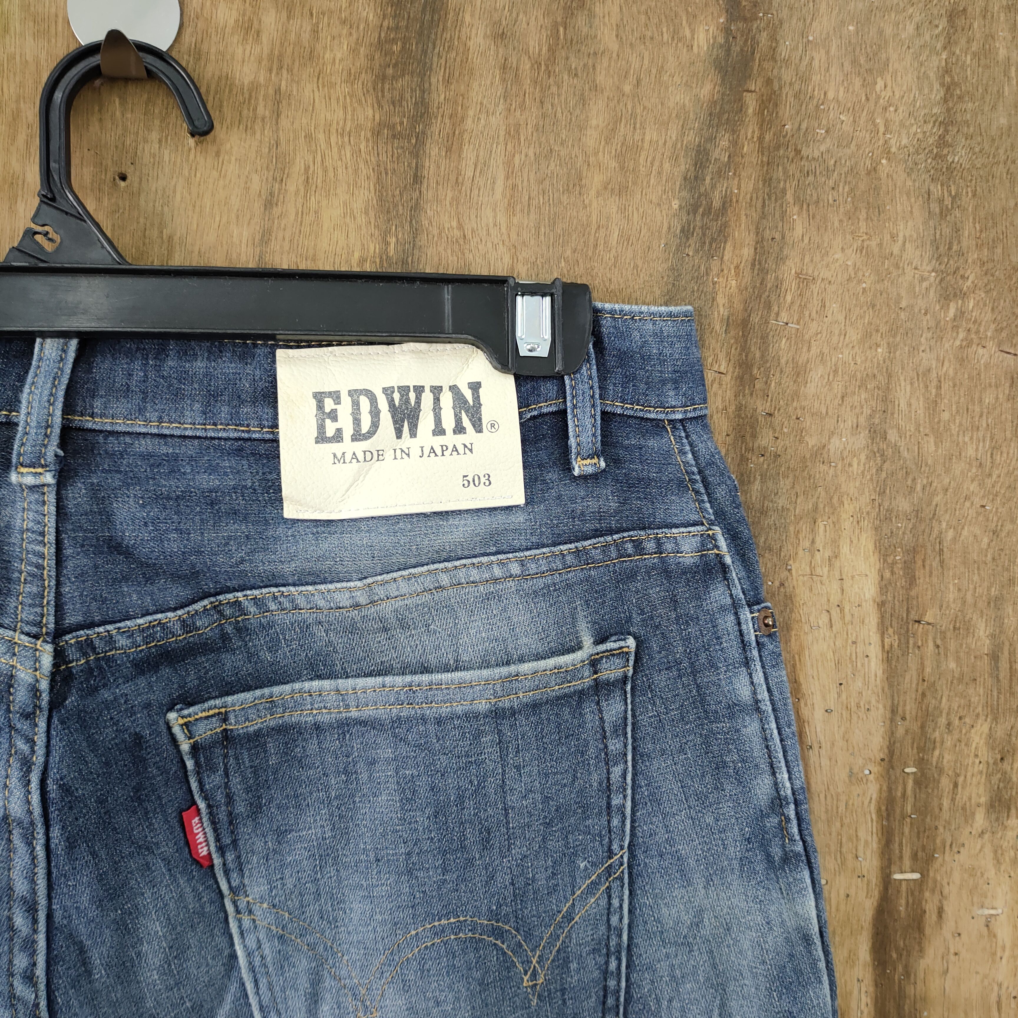 Edwin EDWIN 503 FADED DENIM JEANS PANTS Size US 32 / EU 48 - 12 Thumbnail