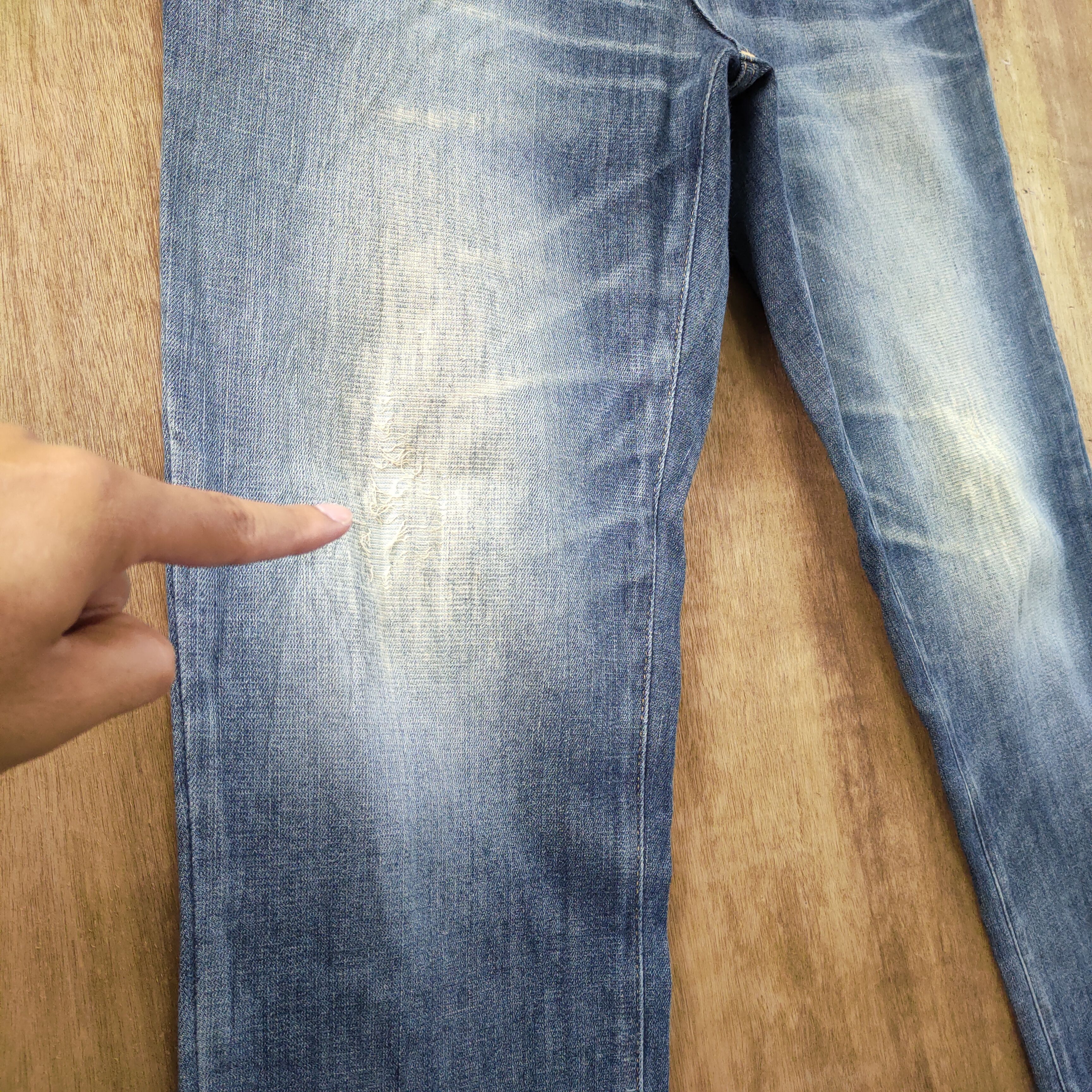 Edwin EDWIN 503 FADED DENIM JEANS PANTS Size US 32 / EU 48 - 6 Thumbnail