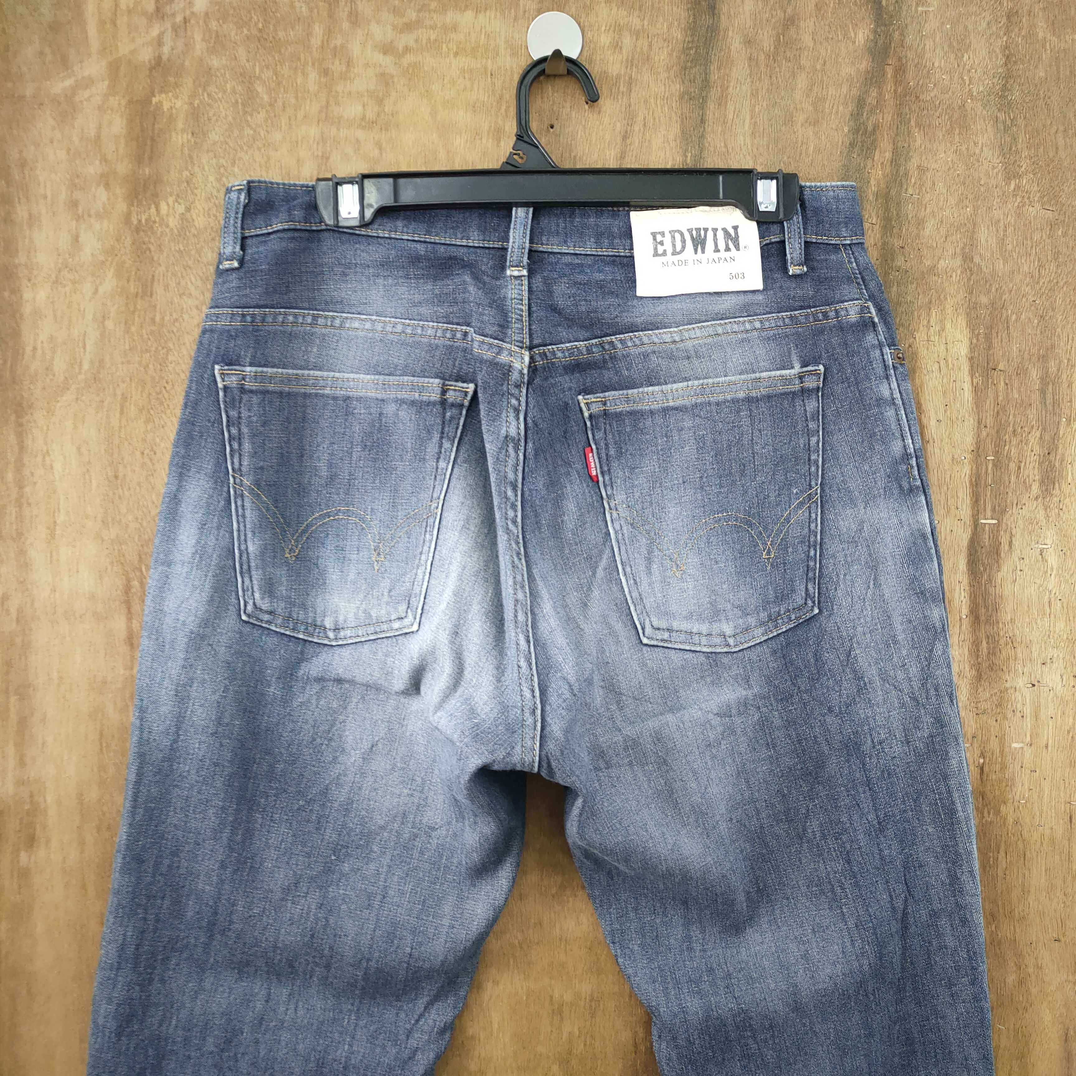 Edwin EDWIN 503 FADED DENIM JEANS PANTS Size US 32 / EU 48 - 10 Thumbnail