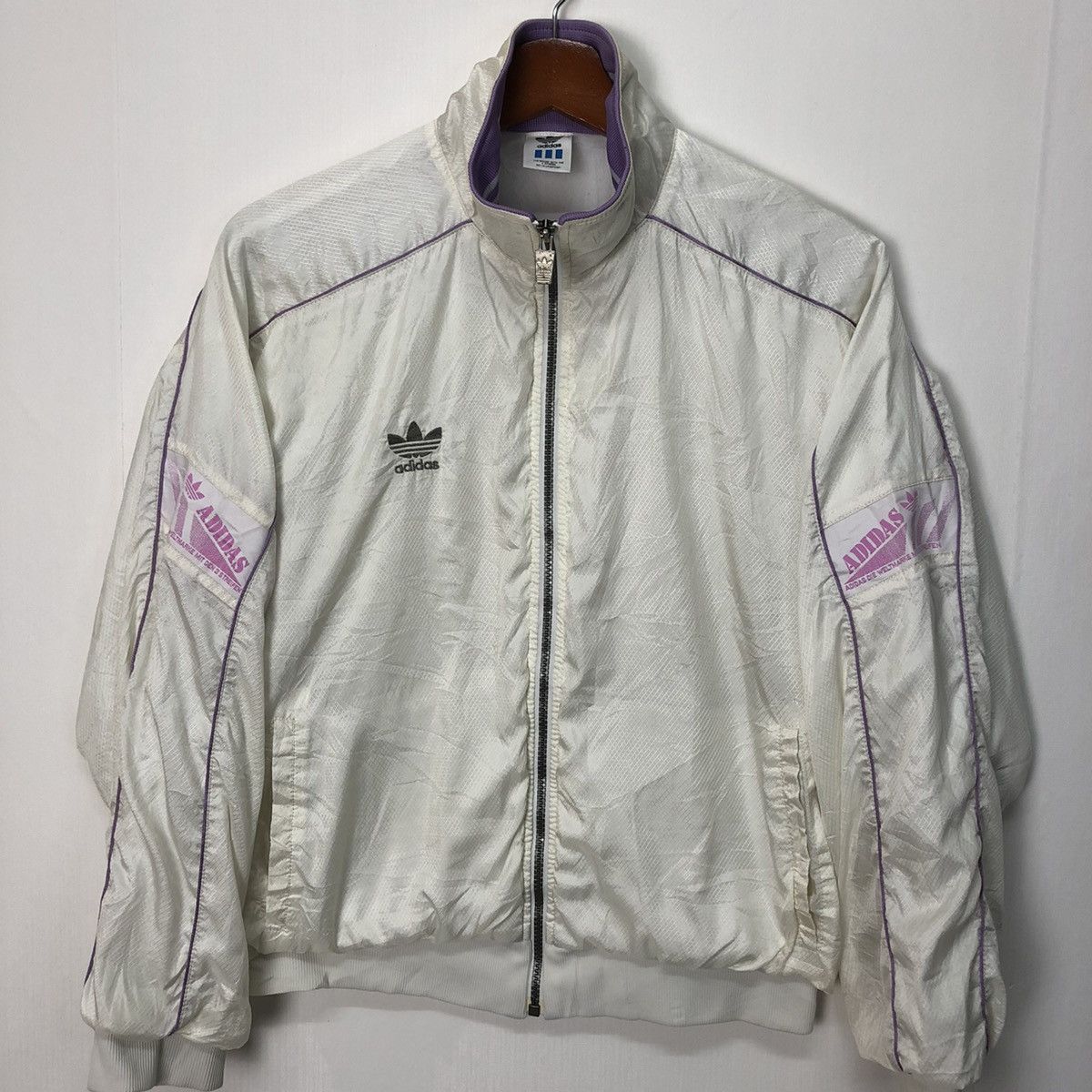 Vintage Adidas Trefoil Zipper Jacket